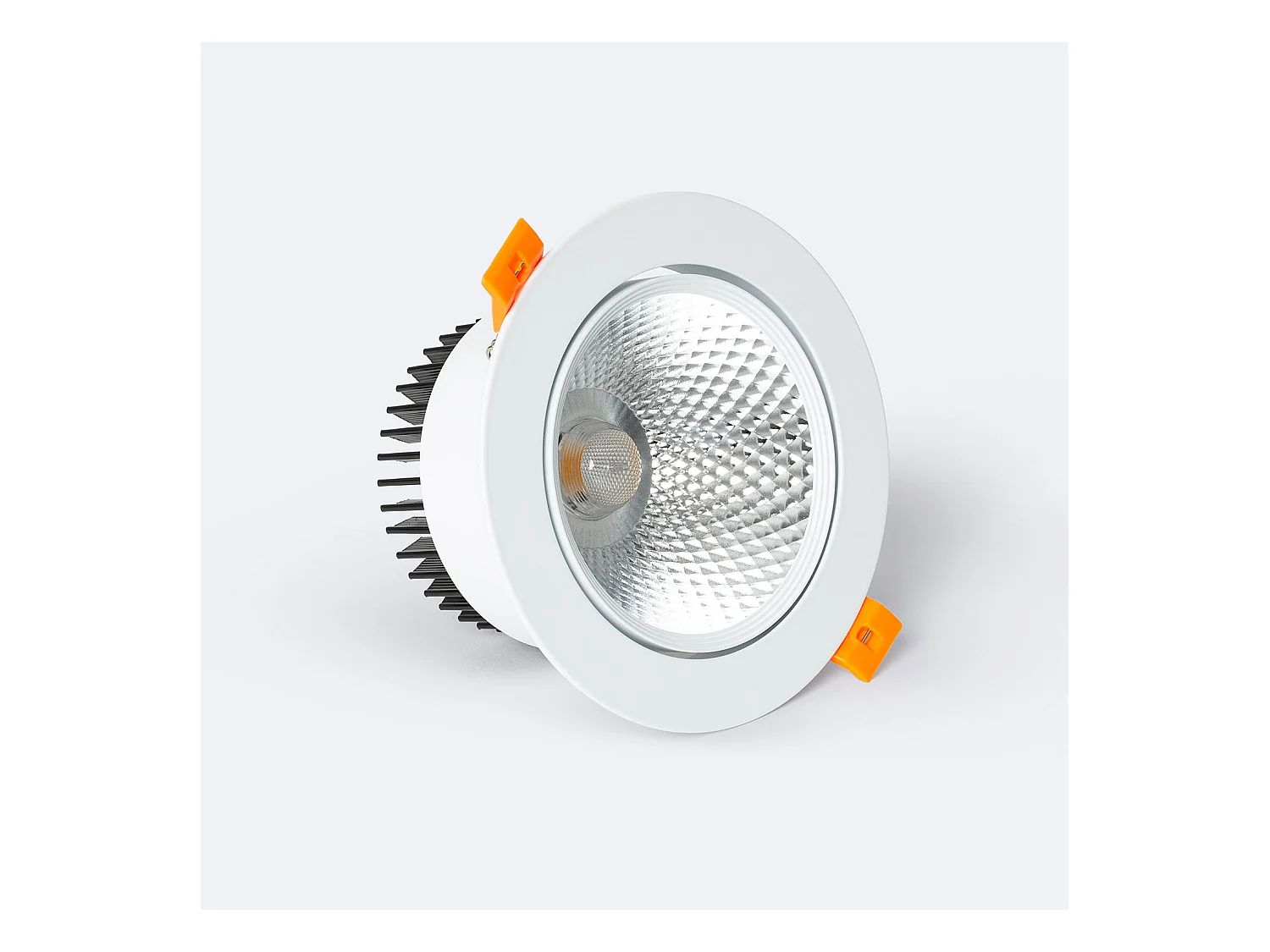 Foco Downlight LED 15W Circular COB CRI90 Corte Ø 113 mm No Flicker 4000K Blanco Neutro