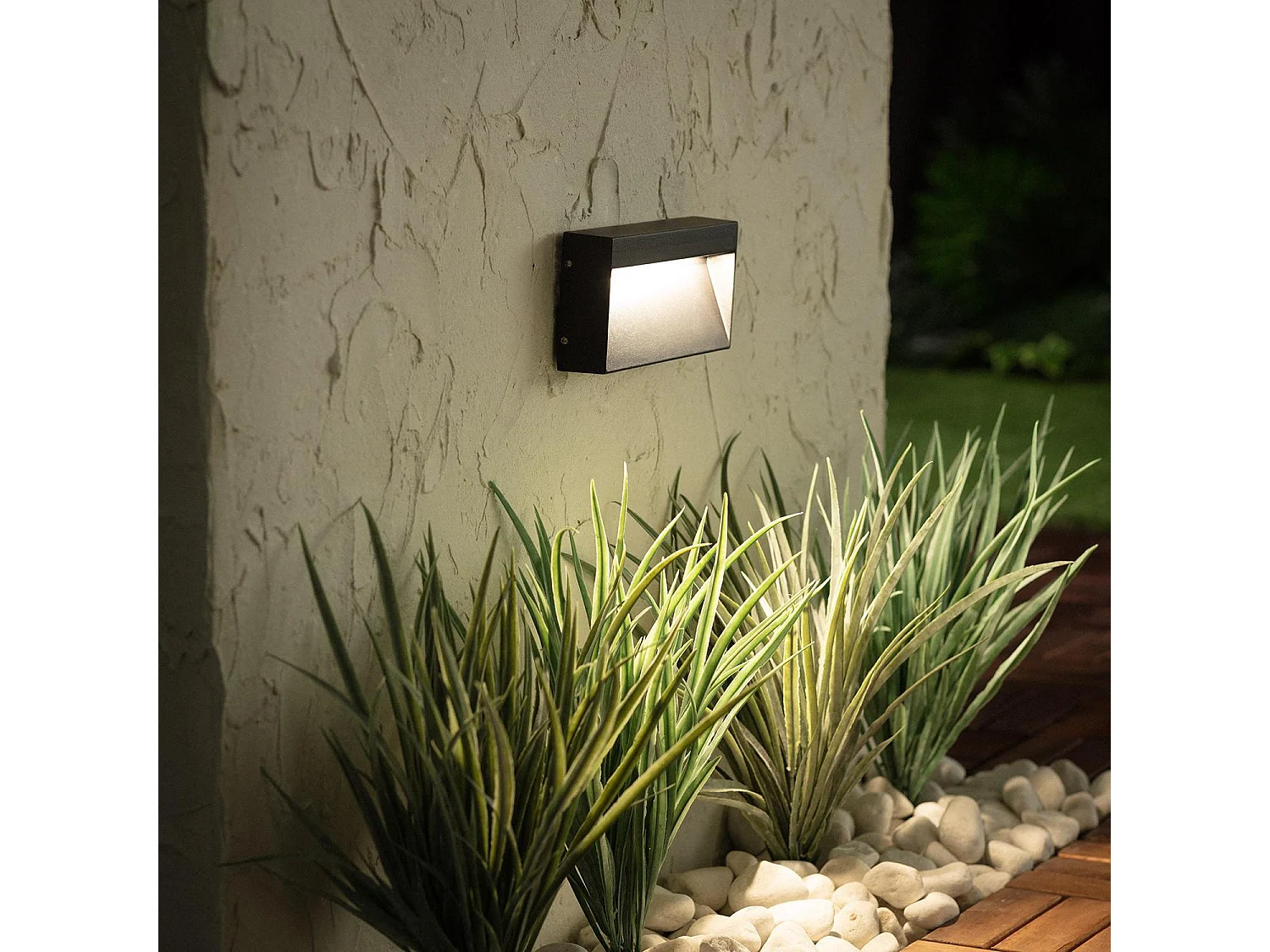 Balise LED Extérieure 6W en Saillie au Mur Columbia 3000K Blanc chaud