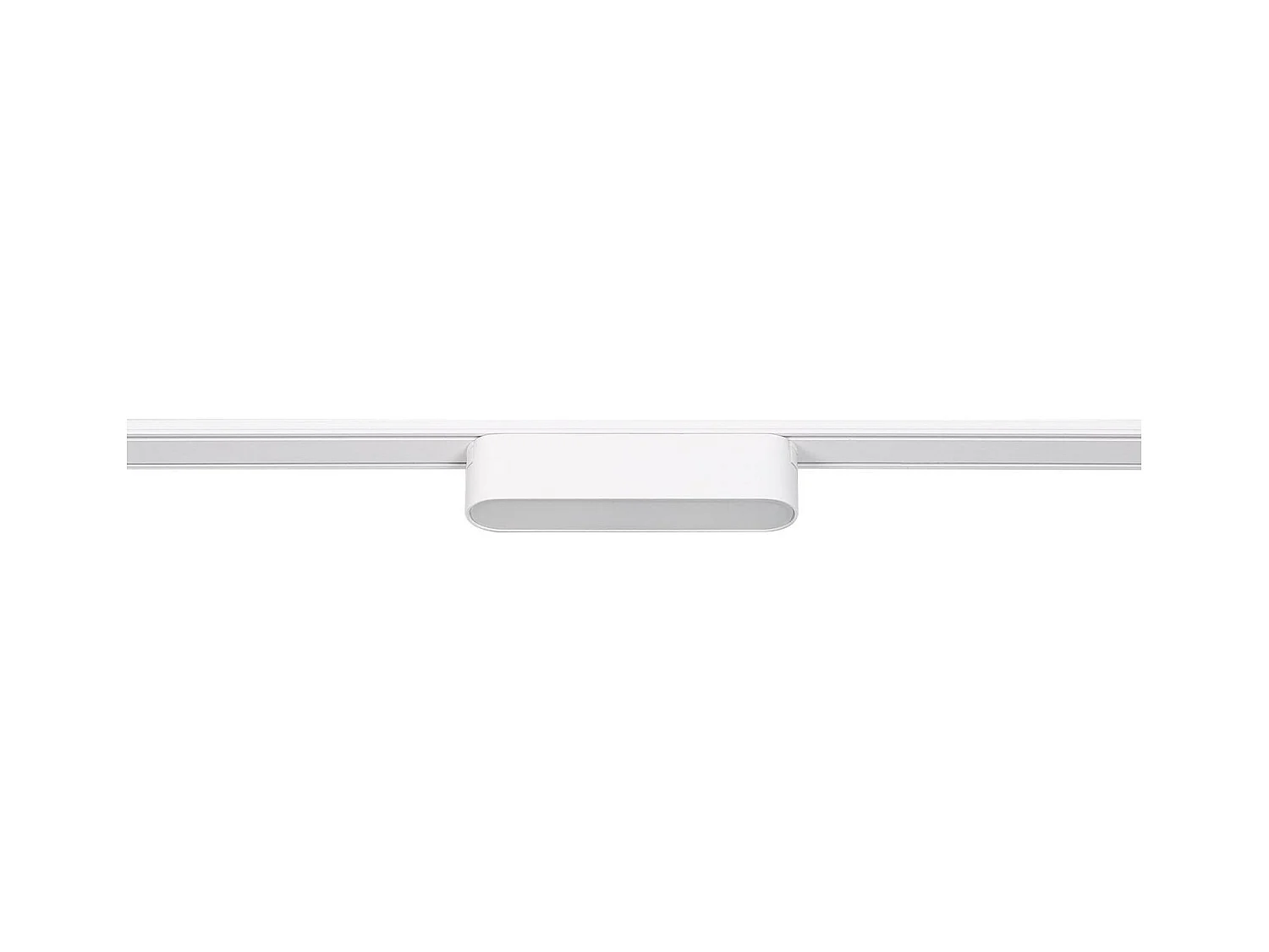 Spot Linéaire LED sur Rail Magnétique 25mm Extra-Plat 6W 48V Blanc 120mm 4000K Blanc neutre