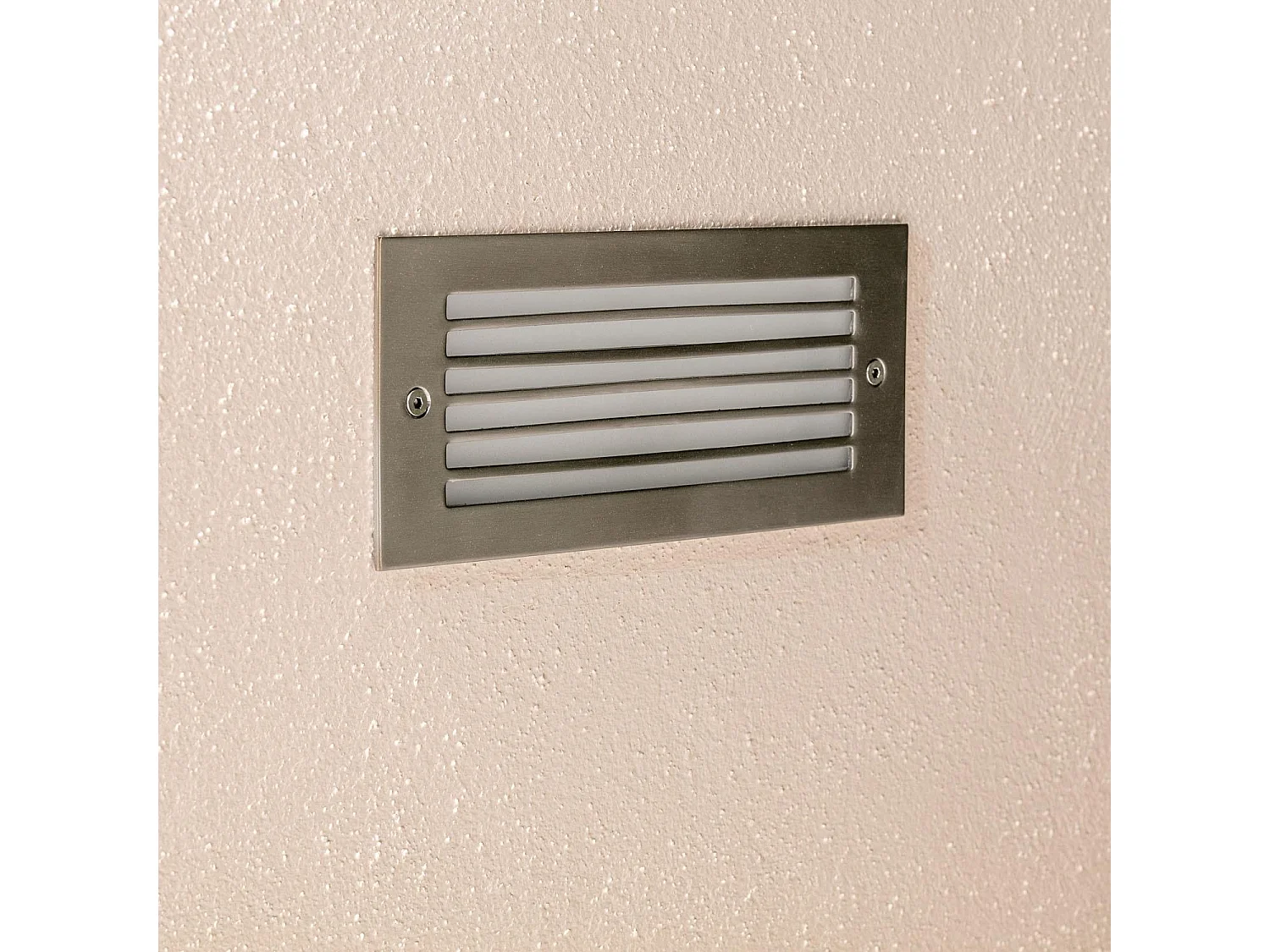 Segnapasso LED 9W INcasso a Parete Pared Nero Drive 3000K Bianco Caldo