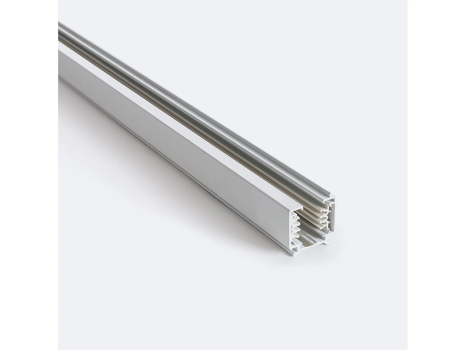 Rail Triphasé DALI pour Spots LED 1 Mètre Blanc