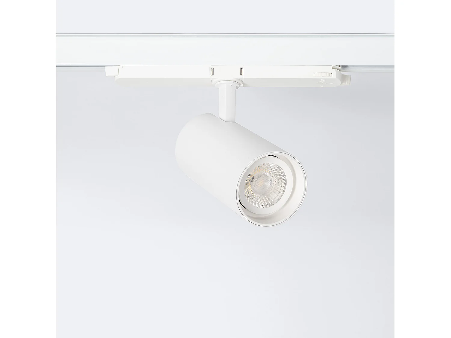 Spot LED sur Rail Triphasé 30W Fasano Dimmable DALI Blanc 2700K Blanc chaud