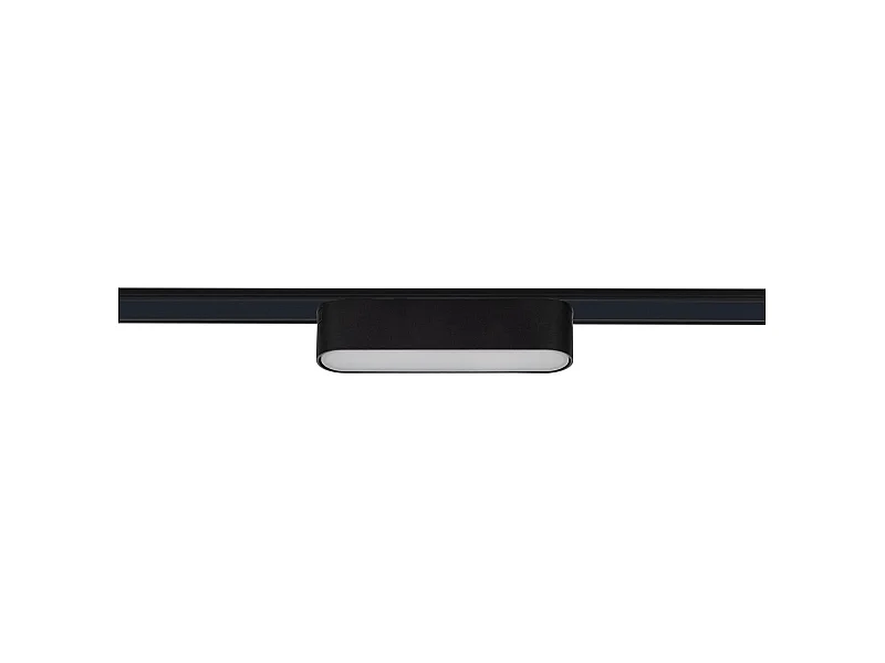 Spot Linéaire LED sur Rail Magnétique 25mm Extra-Plat 6W 48V Noir 120mm 2700K Blanc chaud