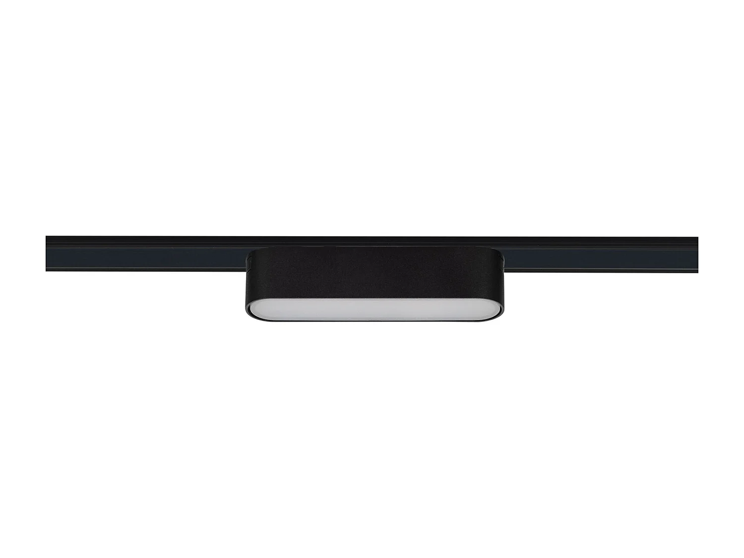 Spot Linéaire LED sur Rail Magnétique 25mm Extra-Plat 6W 48V Noir 120mm 2700K Blanc chaud