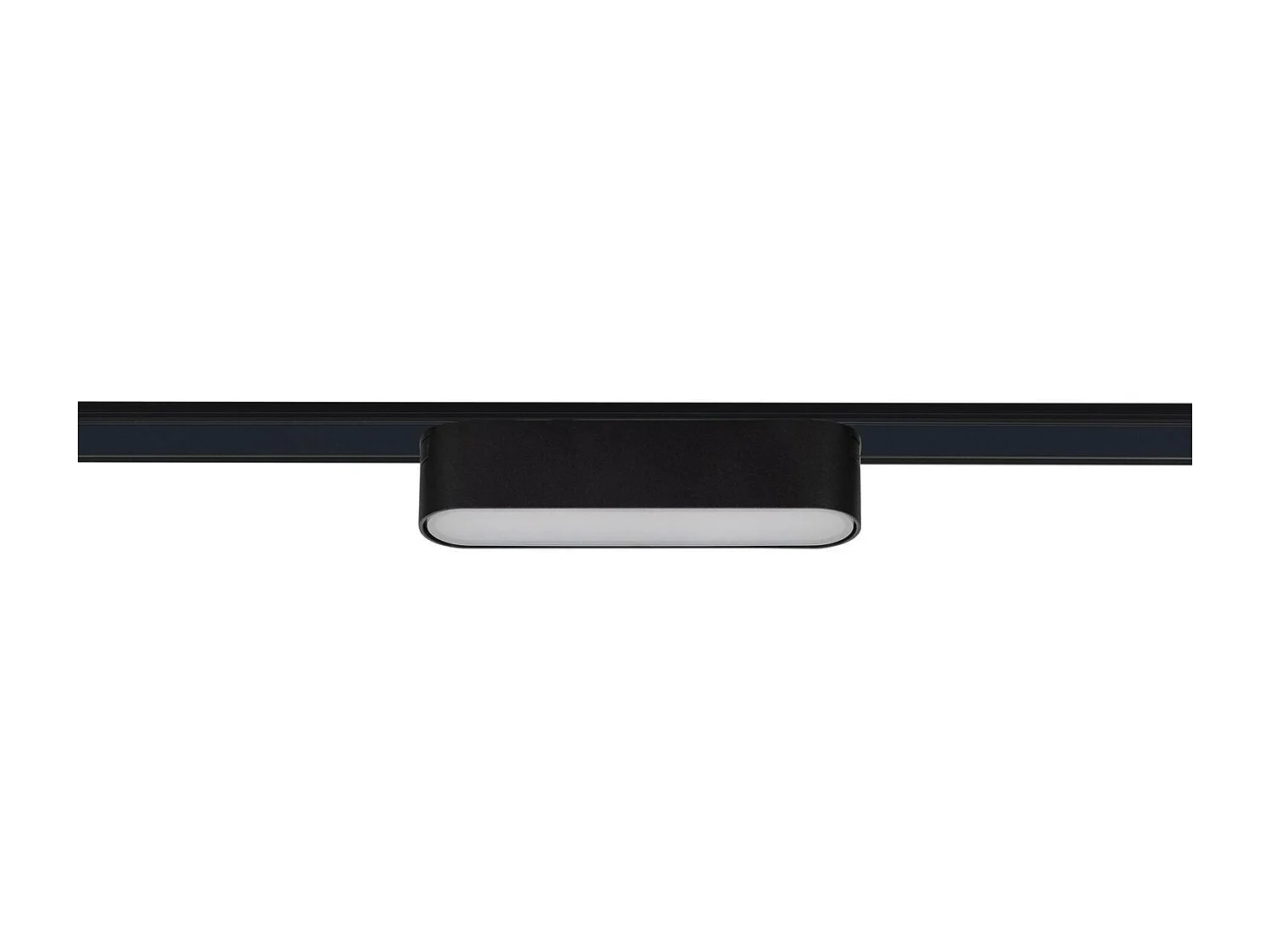 Spot Linéaire LED sur Rail Magnétique 25mm Extra-Plat 6W 48V Noir 120mm 2700K Blanc chaud