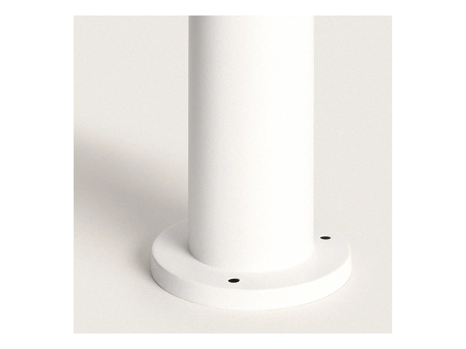 Balise LED Extérieure 5W en Saillie sur Pied 30cm Inti Inox Blanche 3000K Blanc chaud