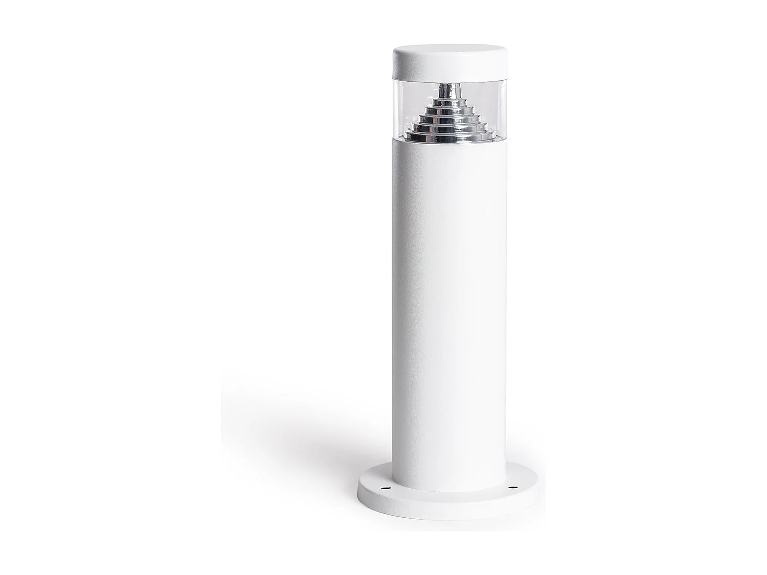 Balise LED Extérieure 5W en Saillie sur Pied 30cm Inti Inox Blanche 3000K Blanc chaud