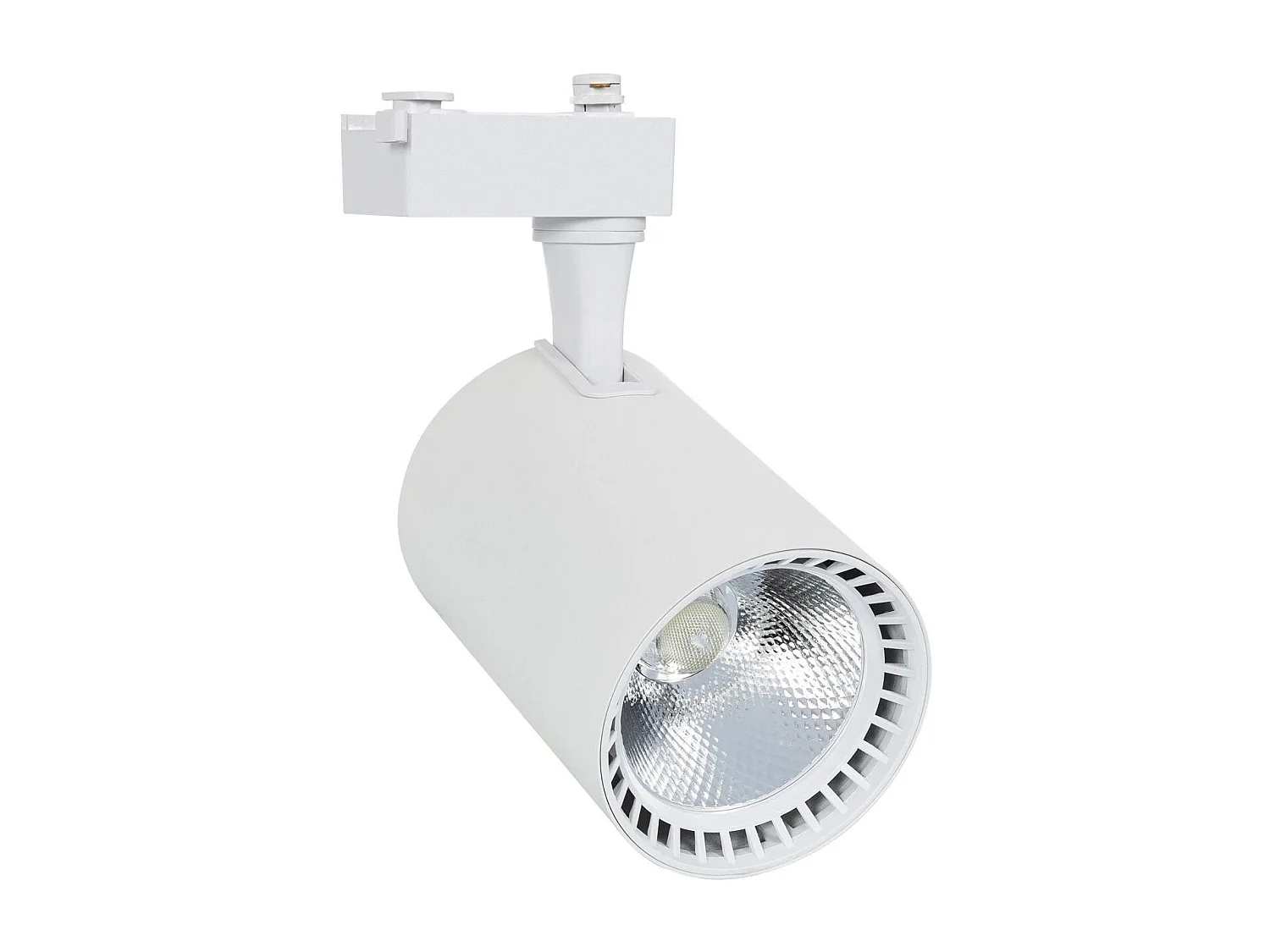 Spot LED sur Rail Monophasé 40W Bron Blanc 3000K Blanc chaud