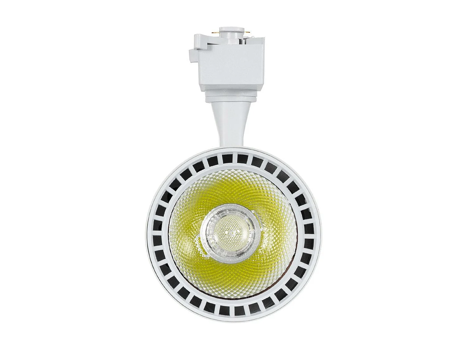 Spot LED sur Rail Monophasé 40W Bron Blanc 3000K Blanc chaud