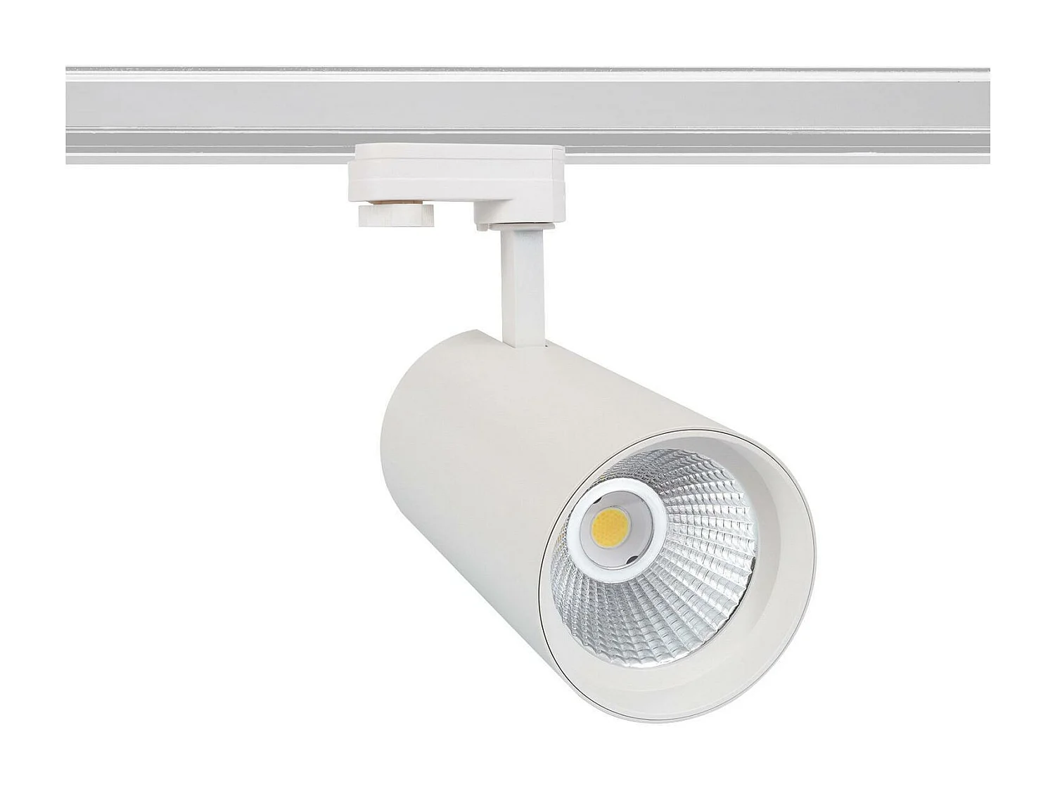 Spot LED sur Rail Triphasé 30W d'Angelo LIFUD Blanc 4000K Blanc neutre