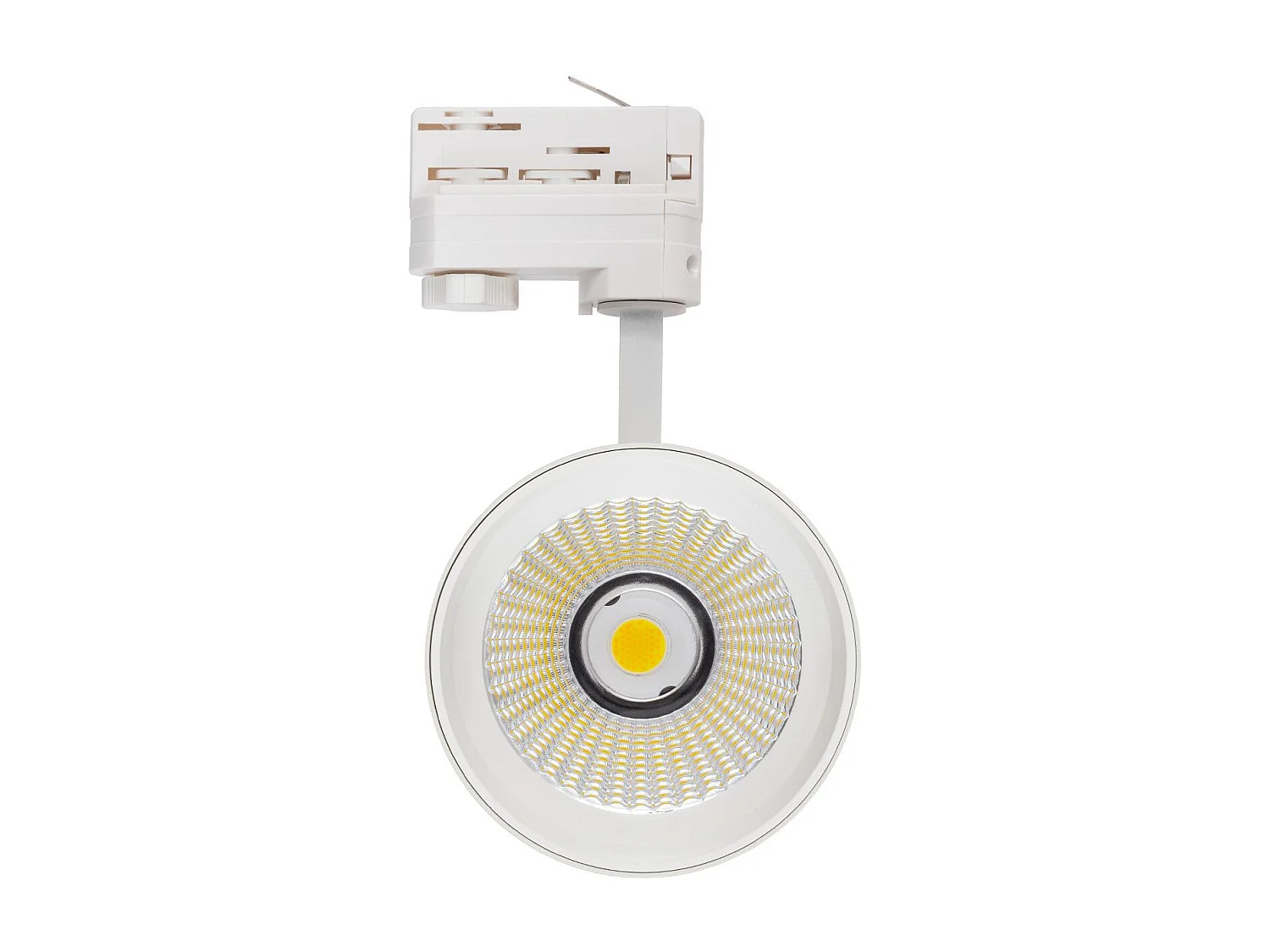 Spot LED sur Rail Triphasé 30W d'Angelo  Blanc 4000K Blanc neutre
