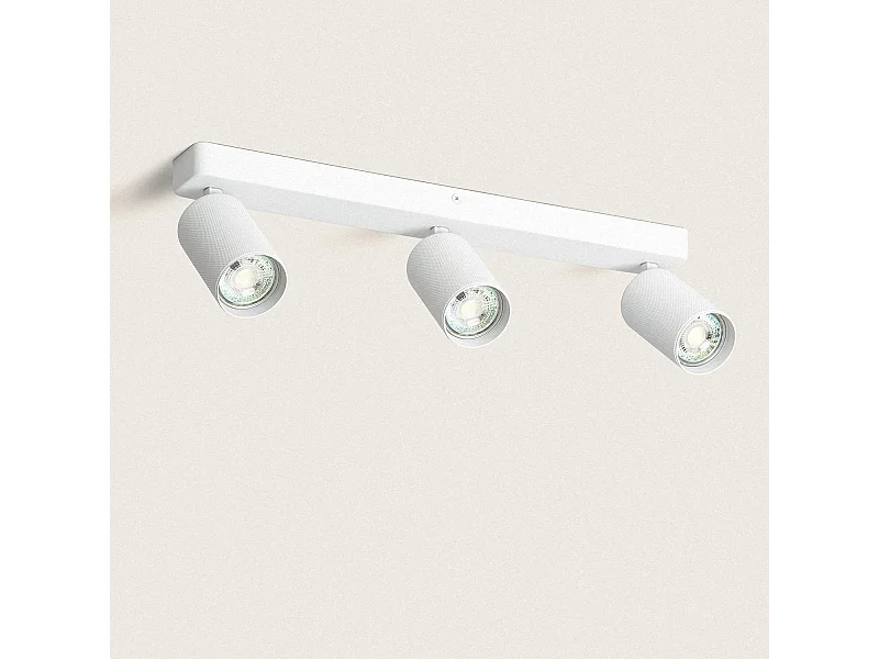 Applique Murale Aluminium Breixo 3 Spots  Bronze