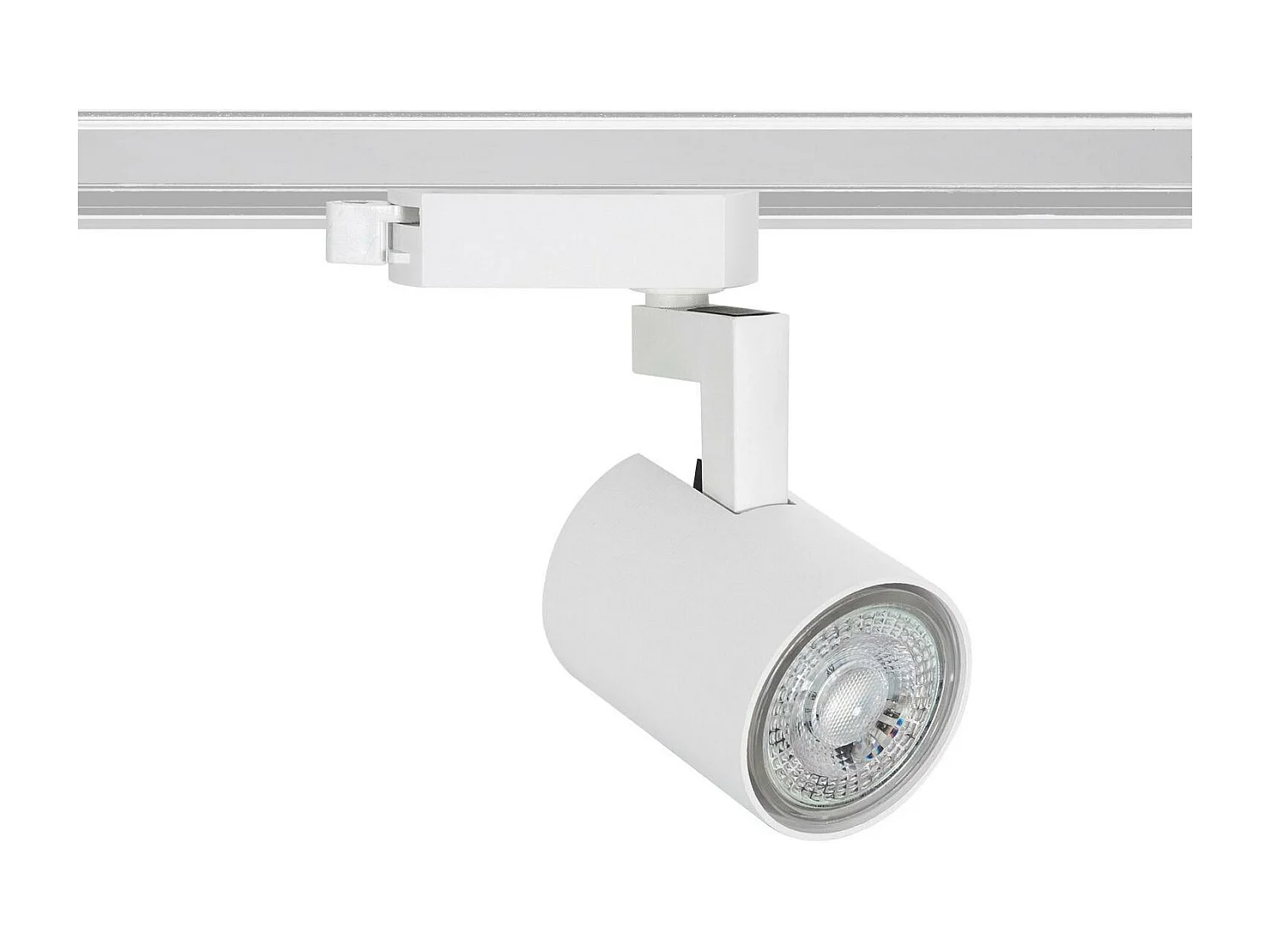 Spot à Douille sur Rail Monophasé Jiuk à Ampoule GU10  Noir