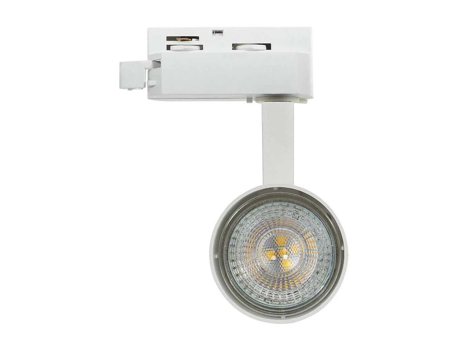 Spot à Douille sur Rail Monophasé Jiuk à Ampoule GU10  Noir