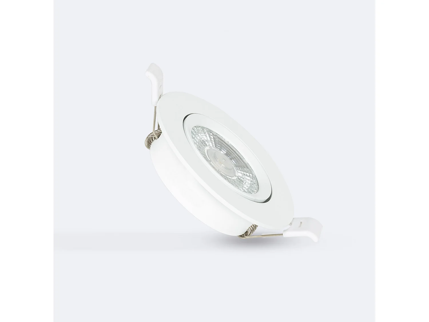 Spot Downlight LED 5W Rond COB CRI90 Slim Coupe Ø 75 mm No Flicker 2700K Blanc chaud