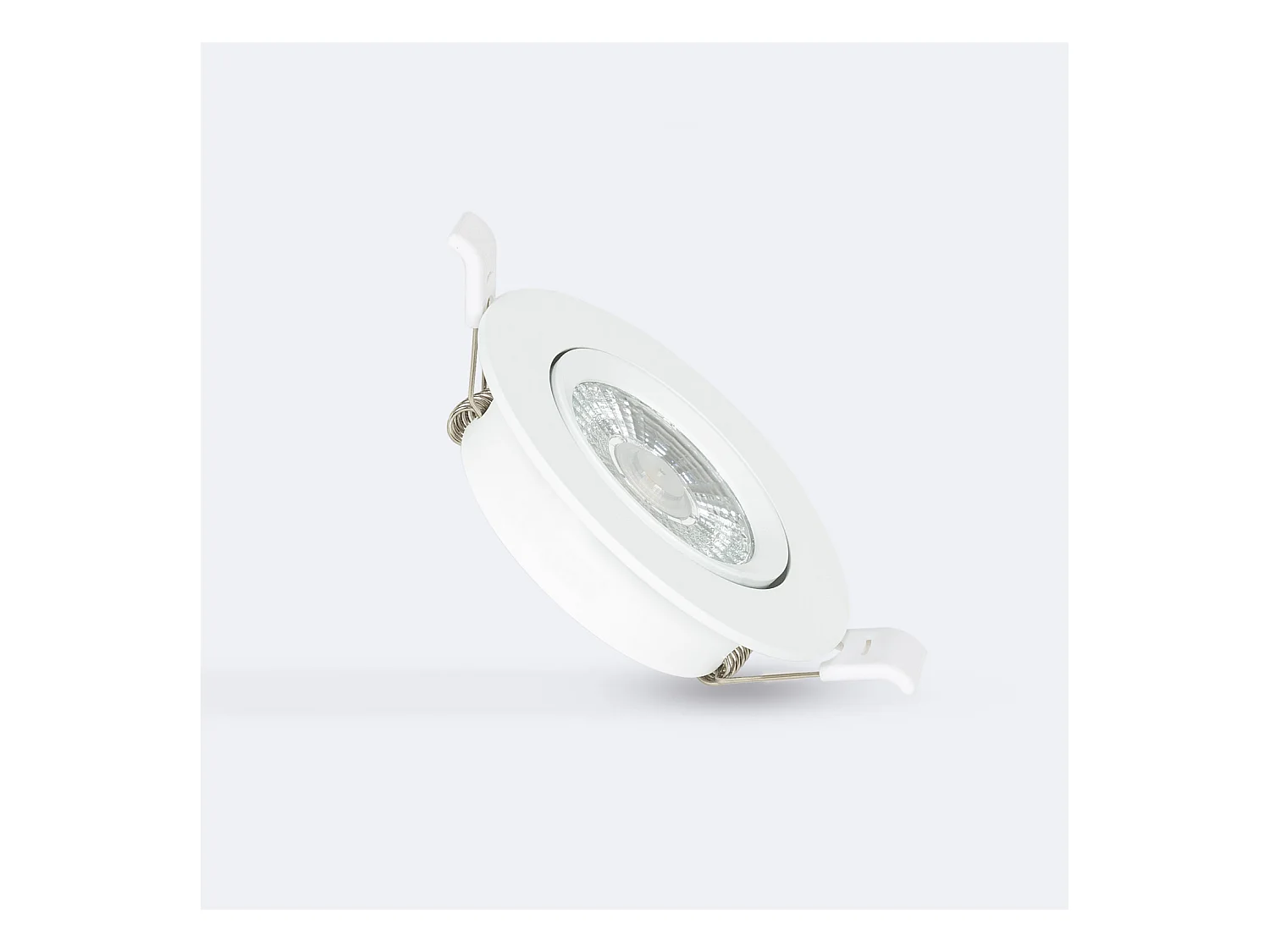 Spot Downlight LED 5W Rond COB CRI90 Slim Coupe Ø 75 mm No Flicker 2700K Blanc chaud