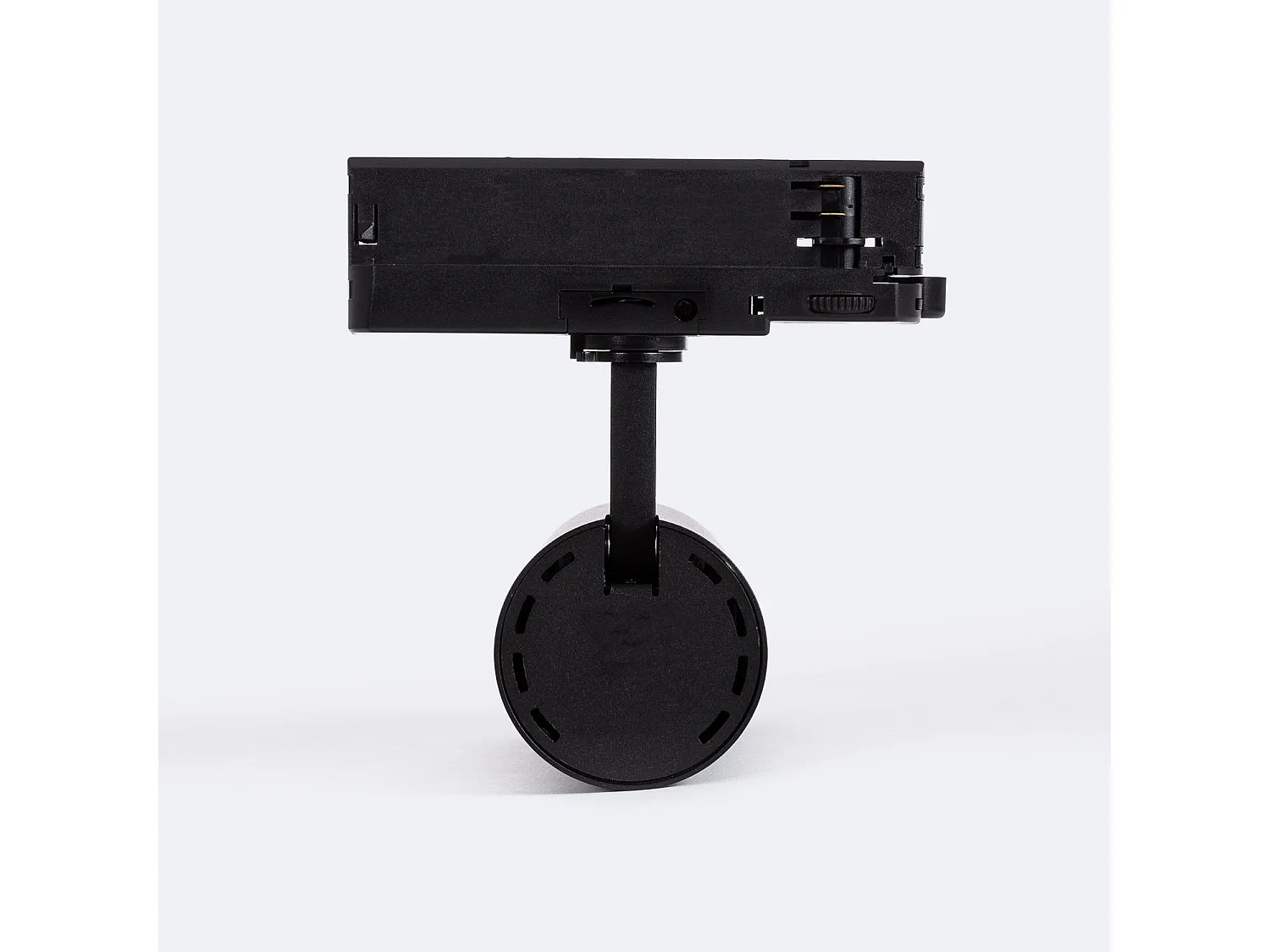 Spot LED sur Rail Triphasé 30W Carlo Noir 6000K Blanc froid