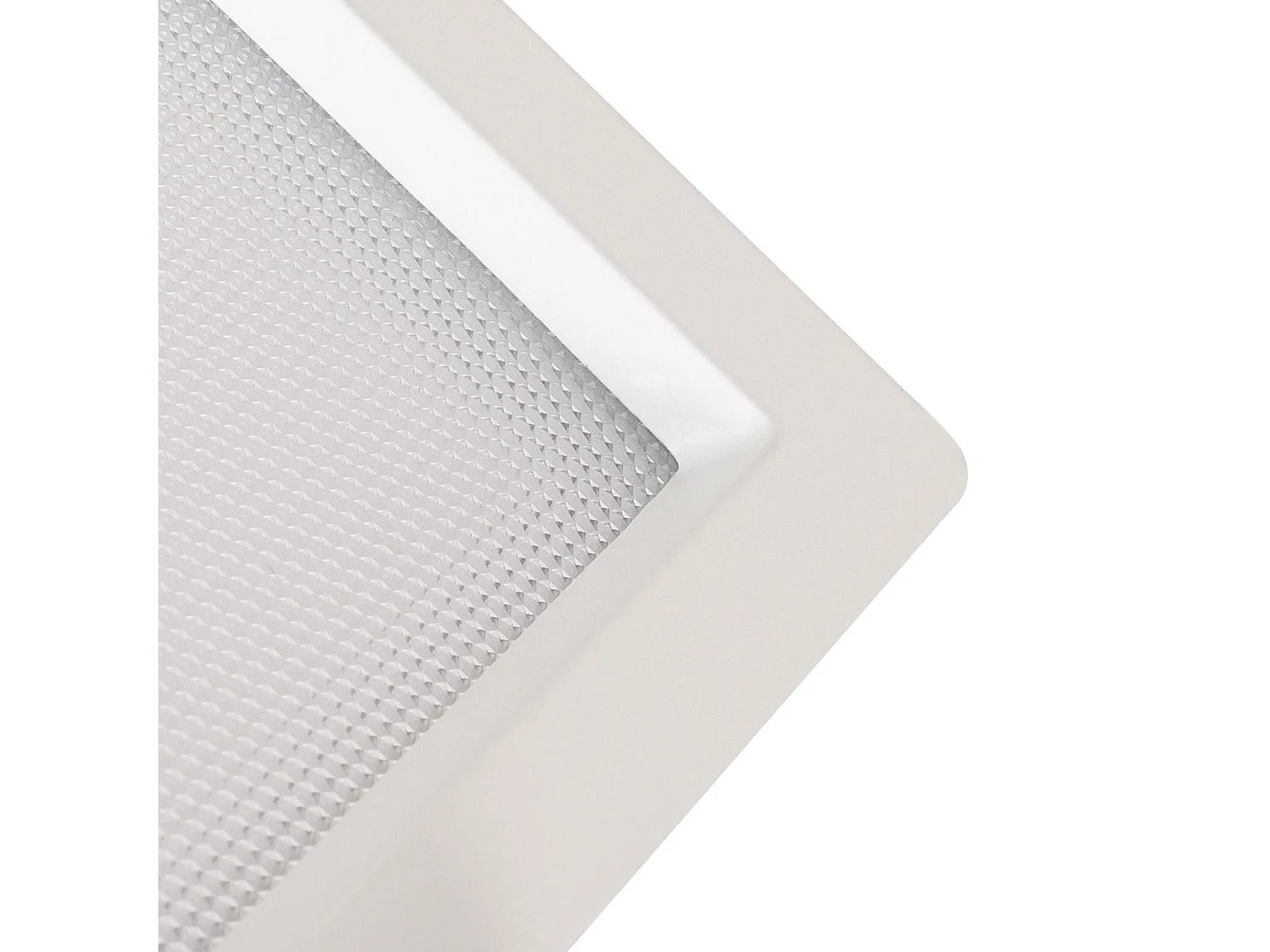 Downlight LED 25W Carré  Aero 130 lm/W Microprismatique  Coupe 165x165 mm 3000K Blanc chaud