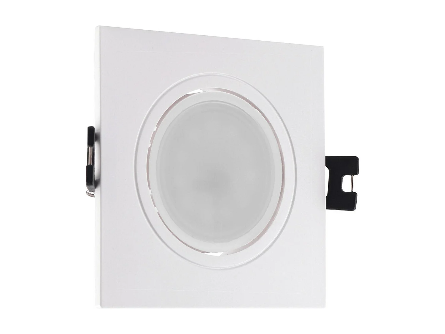 Pack de 3 Spots Downlight GU10 6W Coupe Ø 75-85mm No Flicker 3000K Blanc chaud