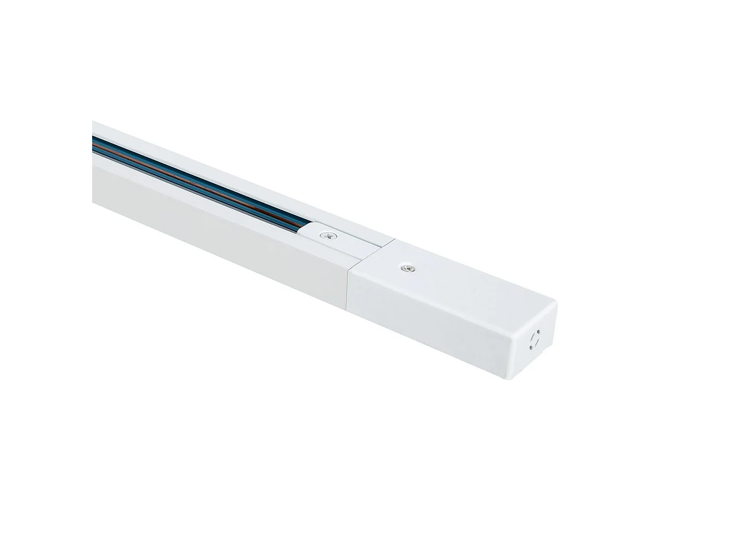 Rail Monophasé UltraPower 2 Mètres pour Spots LED  Blanc