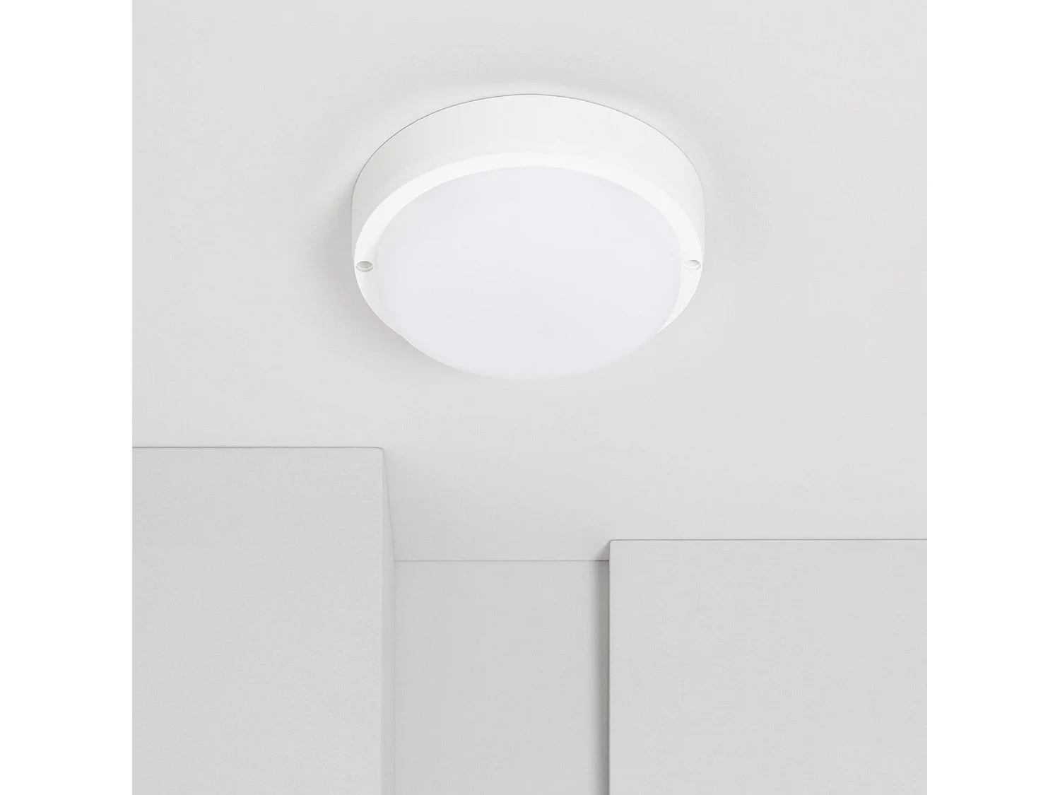 Plafoniera LED 15W Circolare per Esterni Ø140 mm IP65 Hublot White 4000K Bianco Naturale