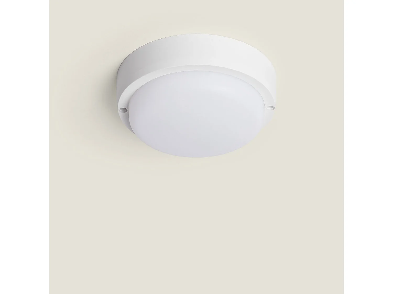 Plafonnier LED Extérieur Rond 15W  White IP65 Ø155 mm  4000K Blanc neutre