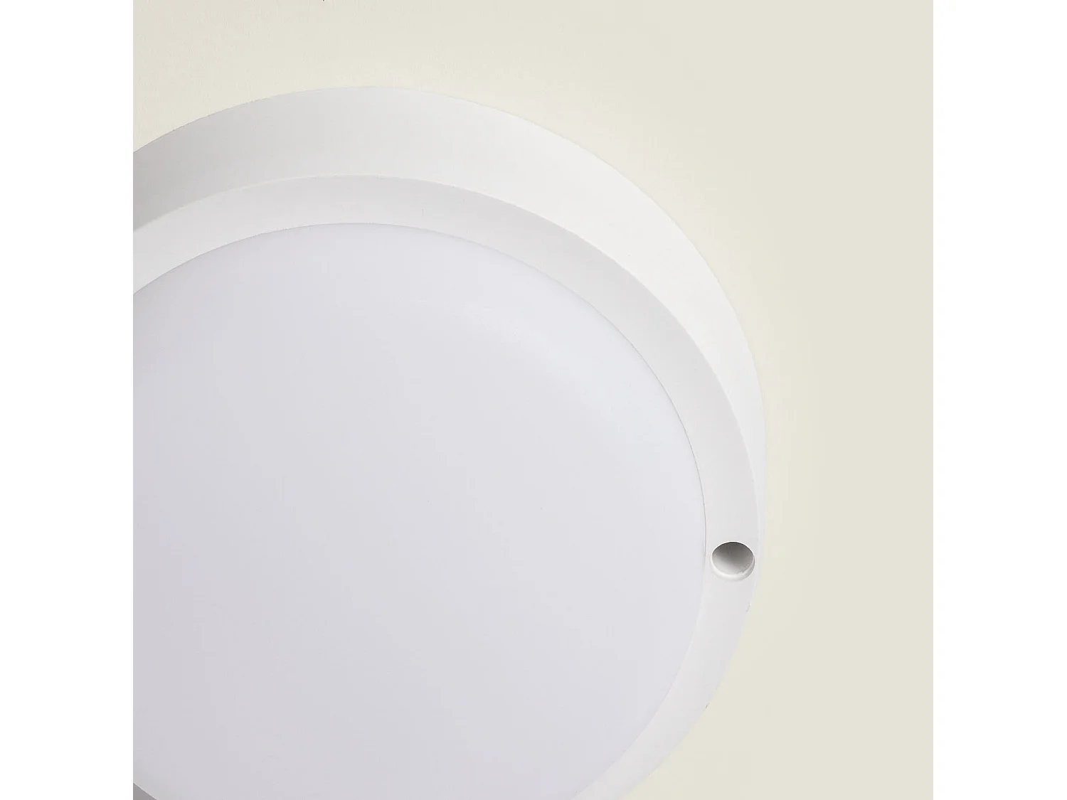 Plafonnier LED Extérieur Rond 15W  White IP65 Ø155 mm  4000K Blanc neutre