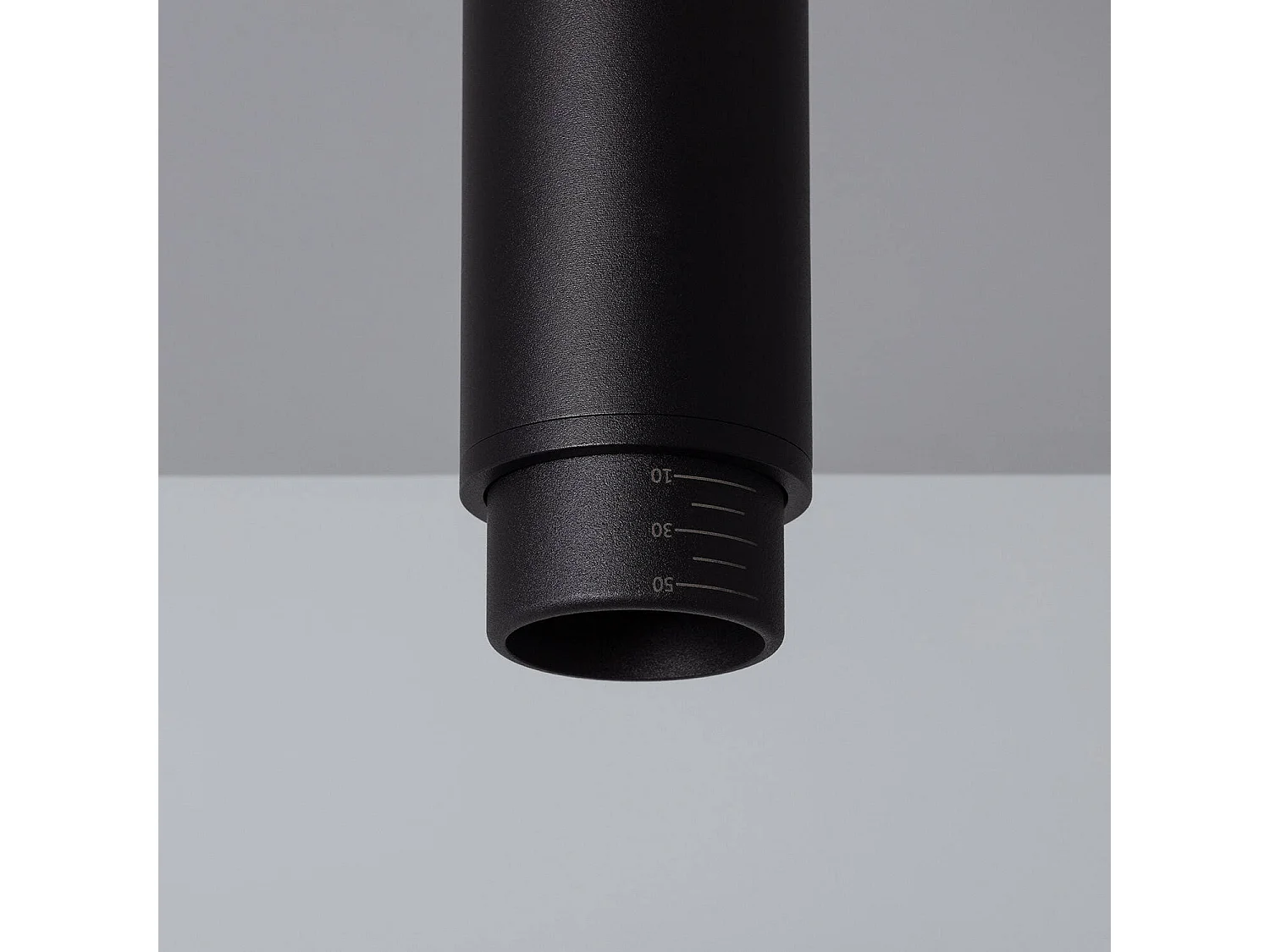 Spot à Douille en Saillie Ágata Multiangle 10-50º pour Ampoule GU10 Noir