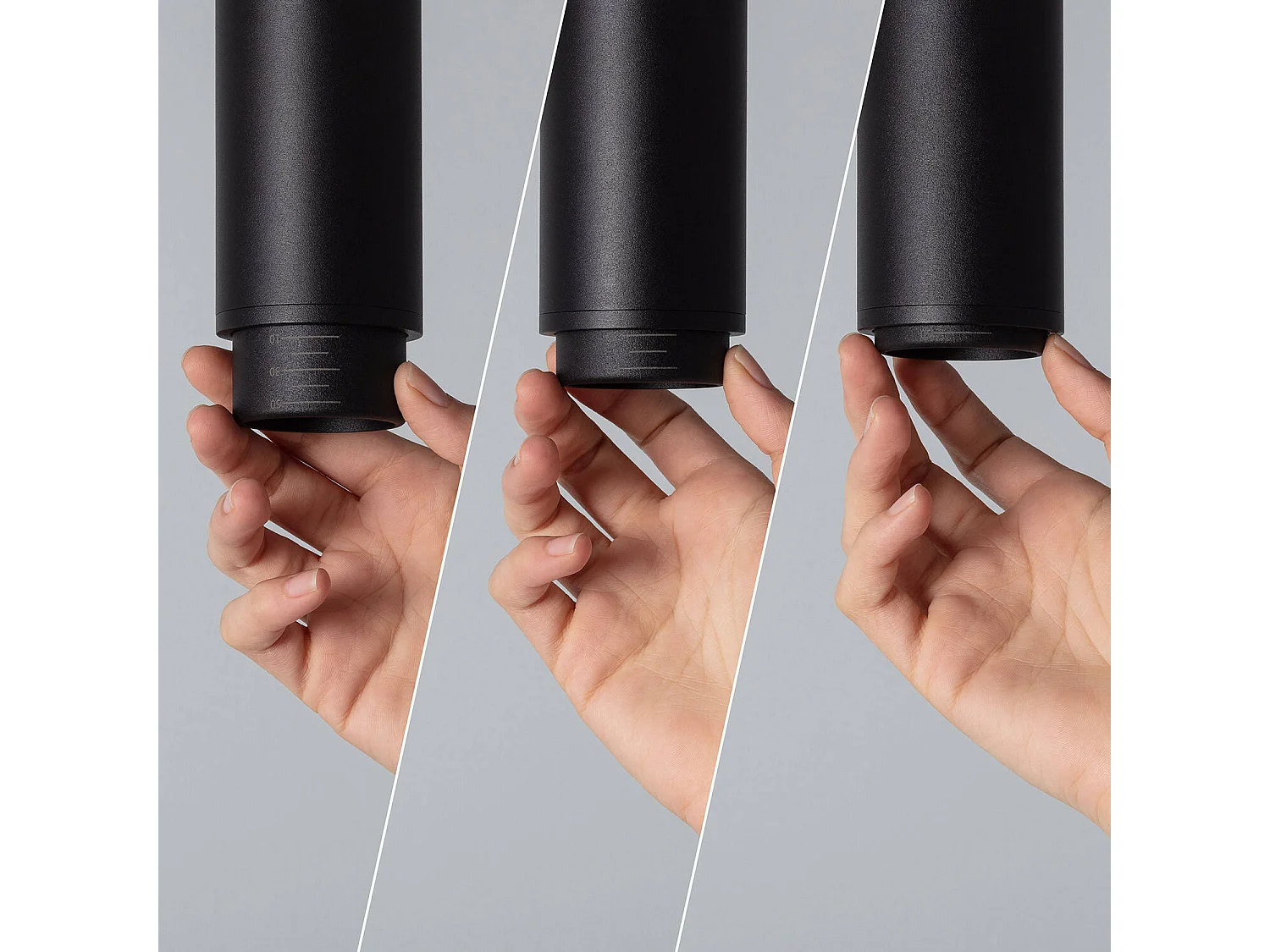 Spot à Douille en Saillie Ágata Multiangle 10-50º pour Ampoule GU10 Noir