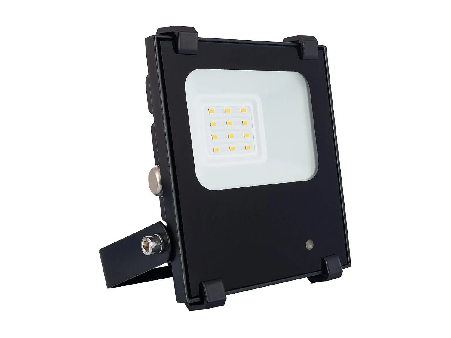 Proiettore LED 10W 140 lm/W IP65 HE PRO Regolabile con Sensore di Movimento Radar 6000K Bianco Freddo
