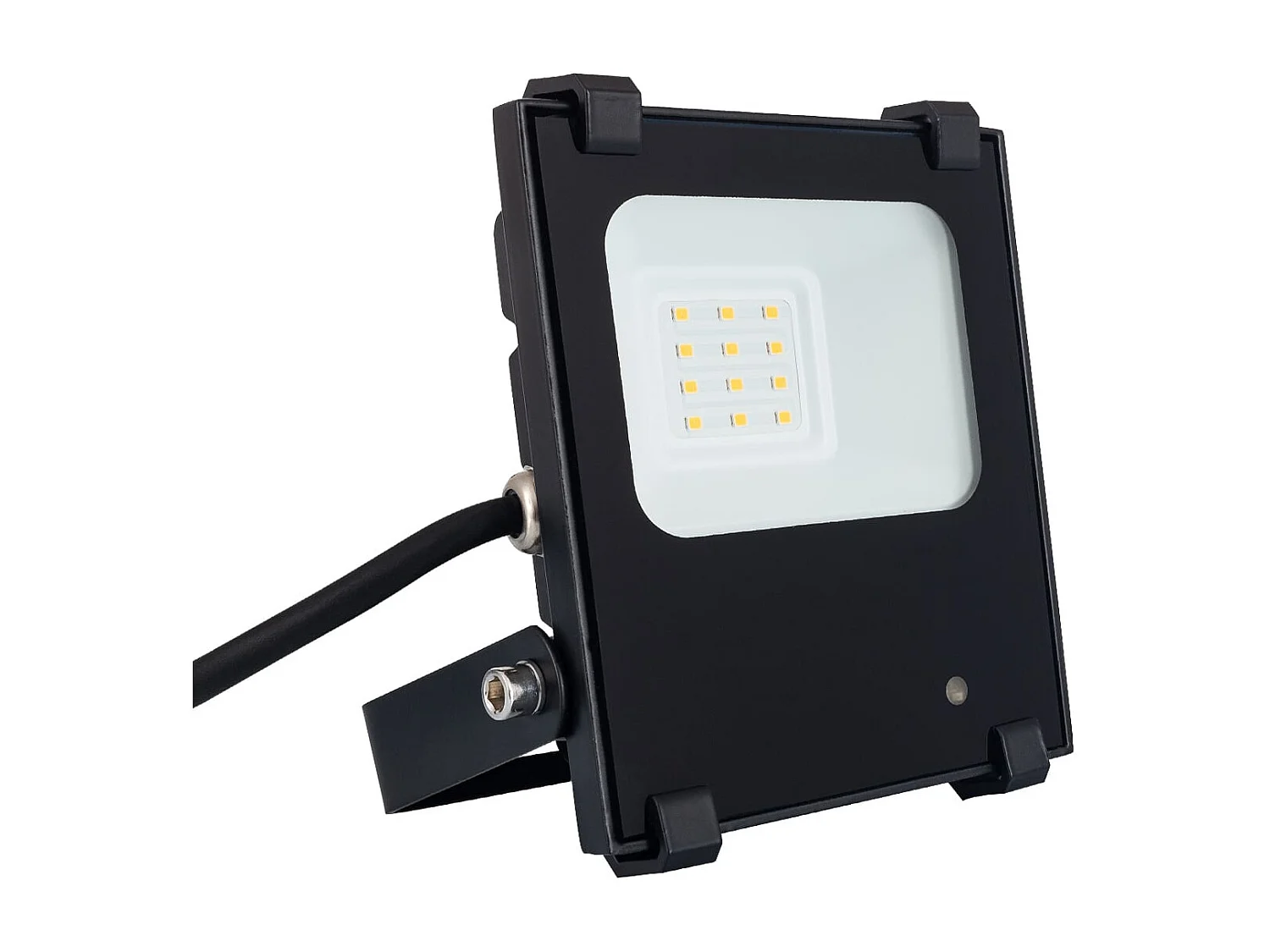 Projecteur LED HE PRO 140lm/W 10W Dimmable IP65 avec Détecteur de Mouvement Radar  6000K Blanc froid