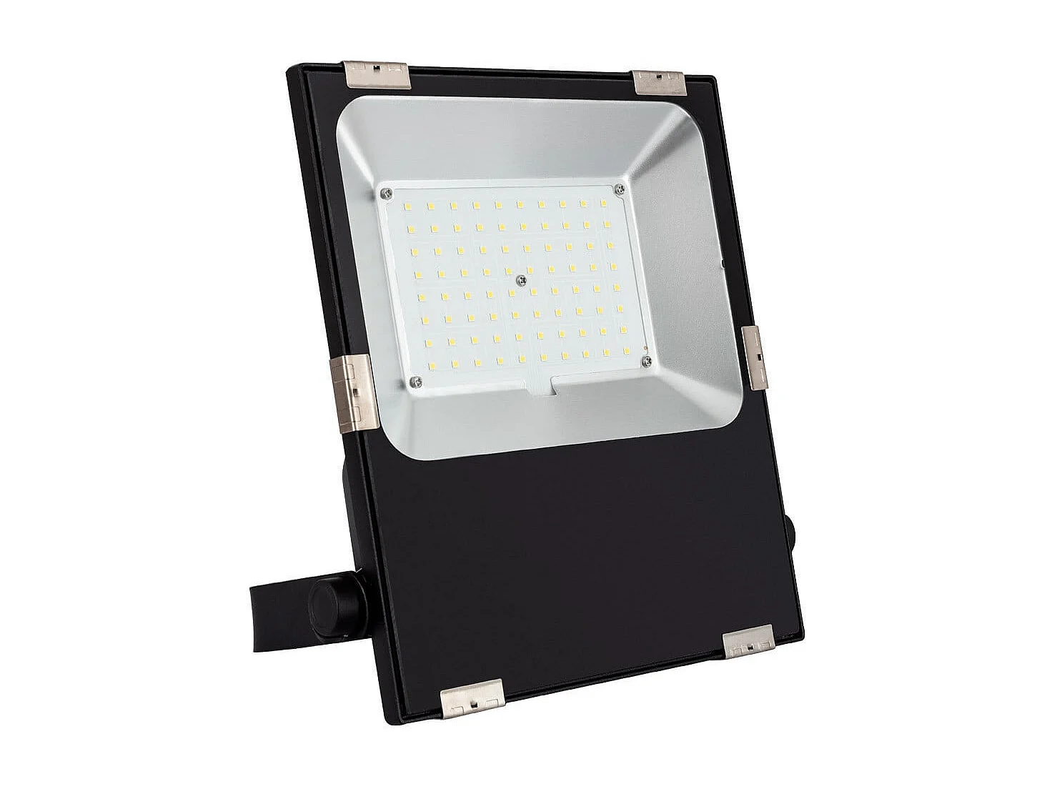 Proiettore LED 60W 120 lm/W IP65 HE Slim PRO Regolabile TRIAC Ottica 30º-60º-90º-120º Bianco Caldo 90º 3000K