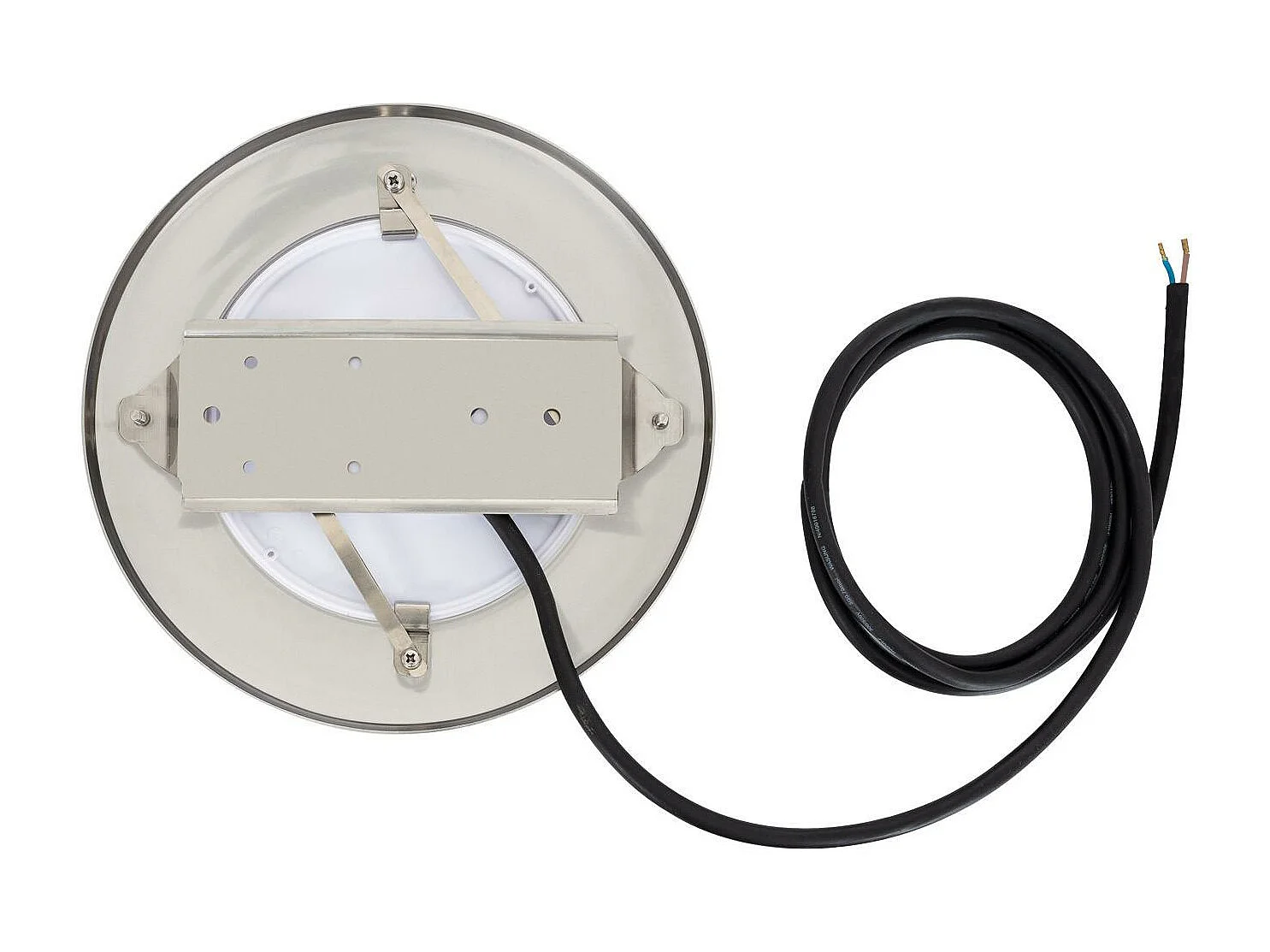 Foco Piscina Superficie LED RGB Sumergible 12V AC IP68 Acero Inoxidable 35W No RGB