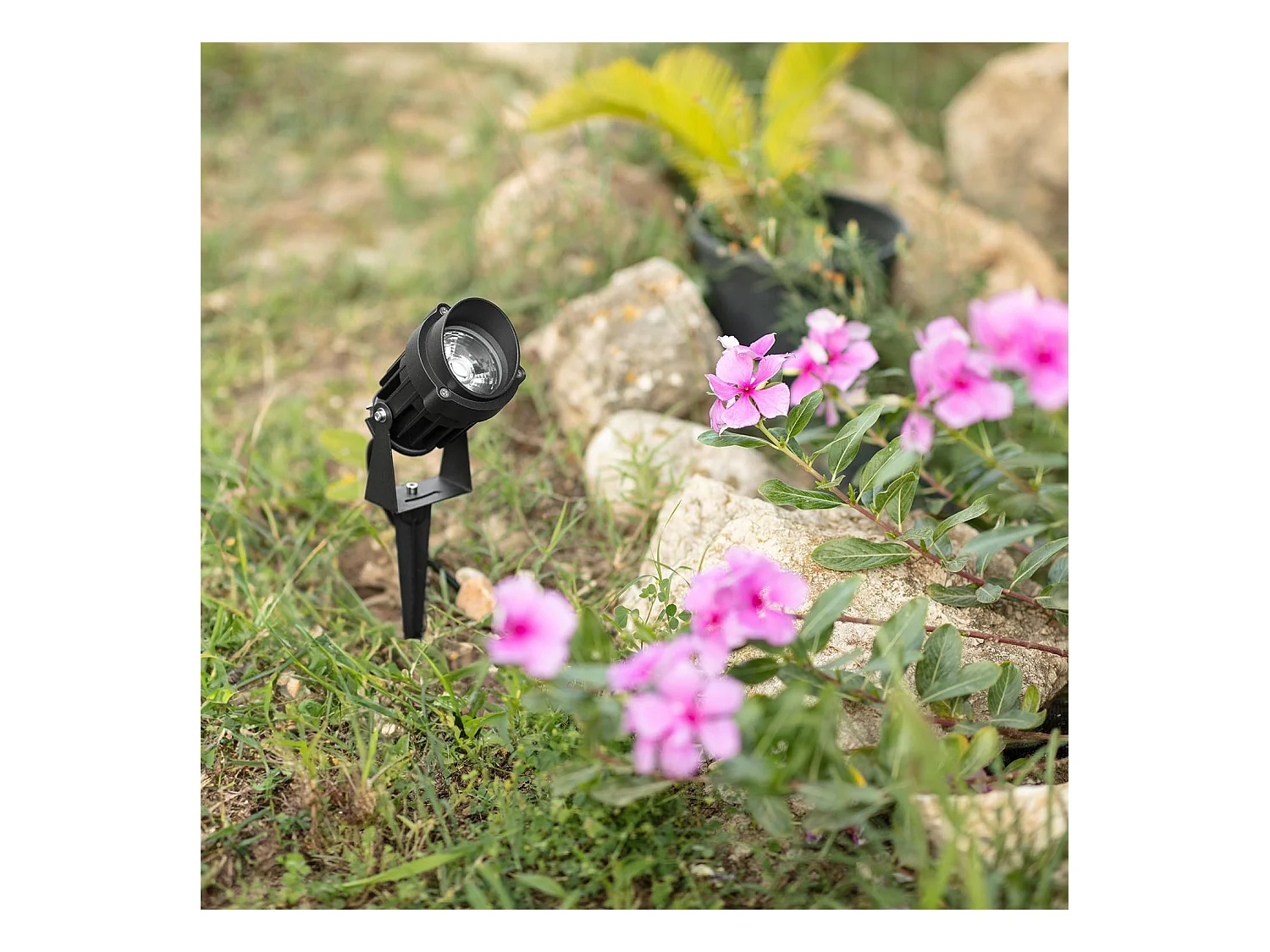 Spot LED Extérieur 10W RGB Vetusta sur Piquet  RGB