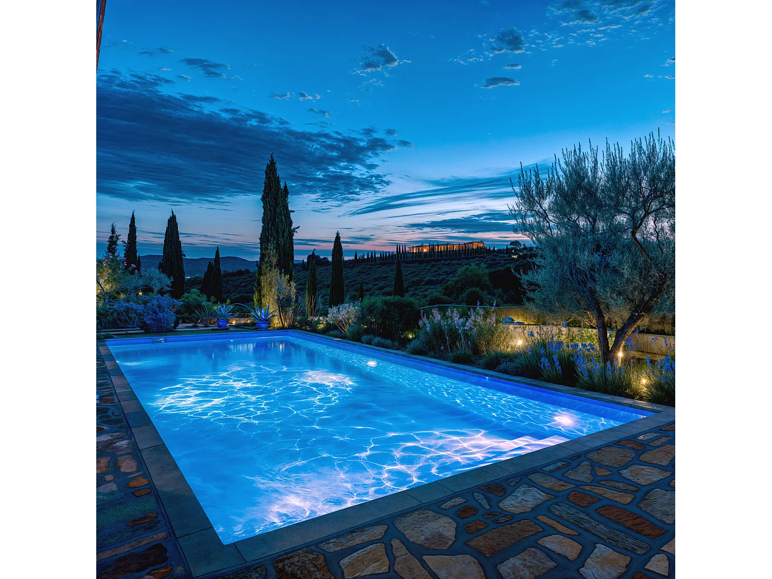 Foco Piscina Superficie LED RGB Sumergible 12V AC IP68 20W RGB