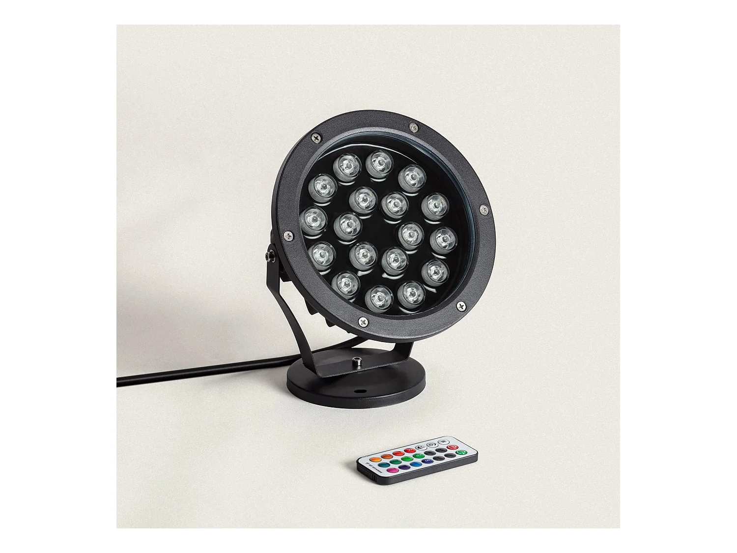 Spot Extérieur LED 18W RGB Colmar  RGB