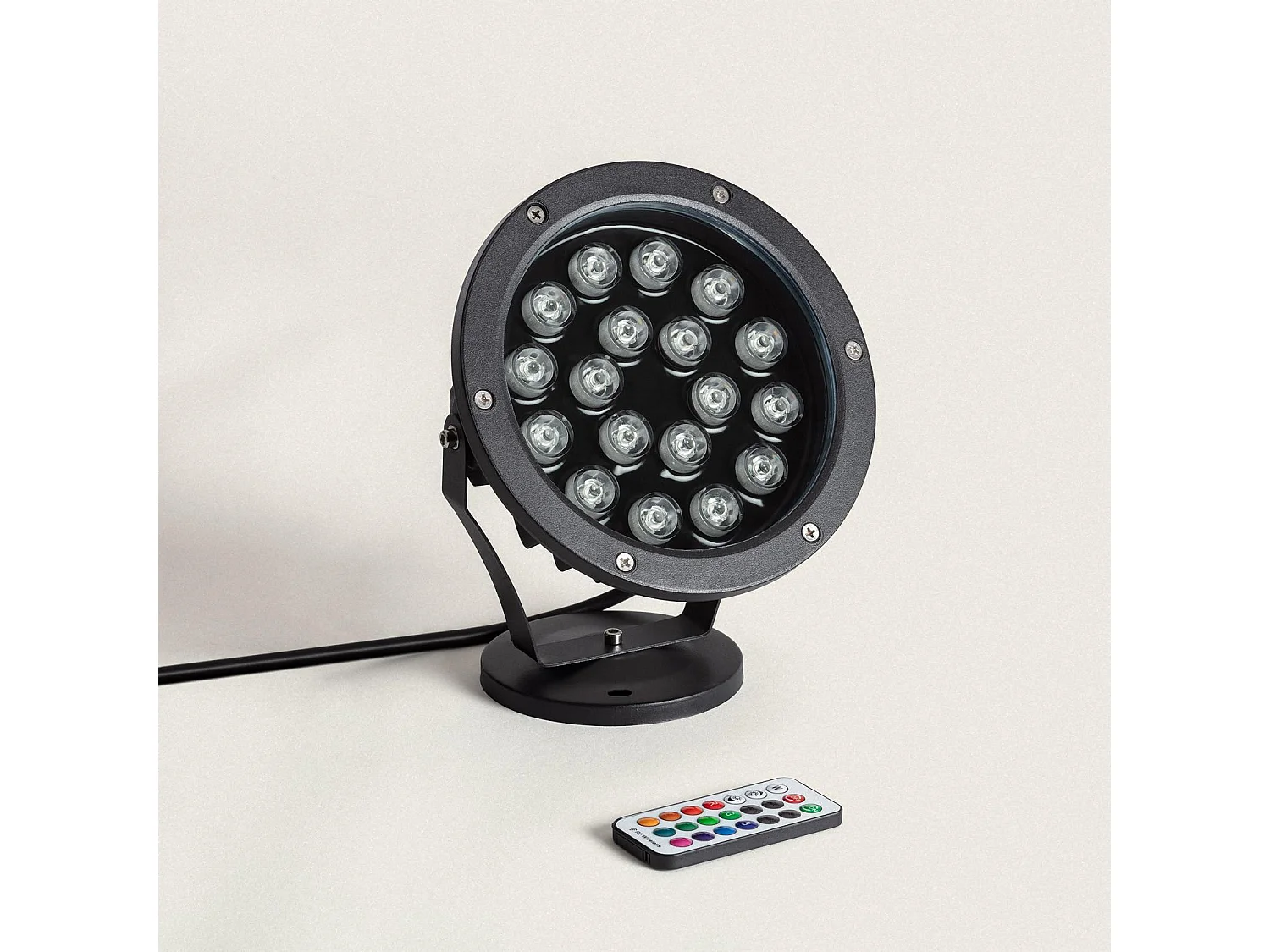 Spot Extérieur LED 18W RGB Colmar  RGB