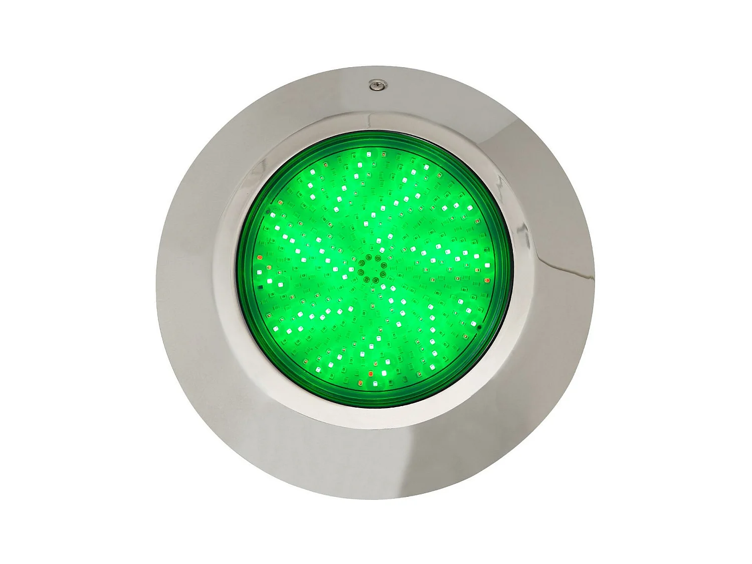 Foco Piscina Superficie LED RGBW Sumergible 12V DC IP68 Acero Inoxidable 24W RGBW