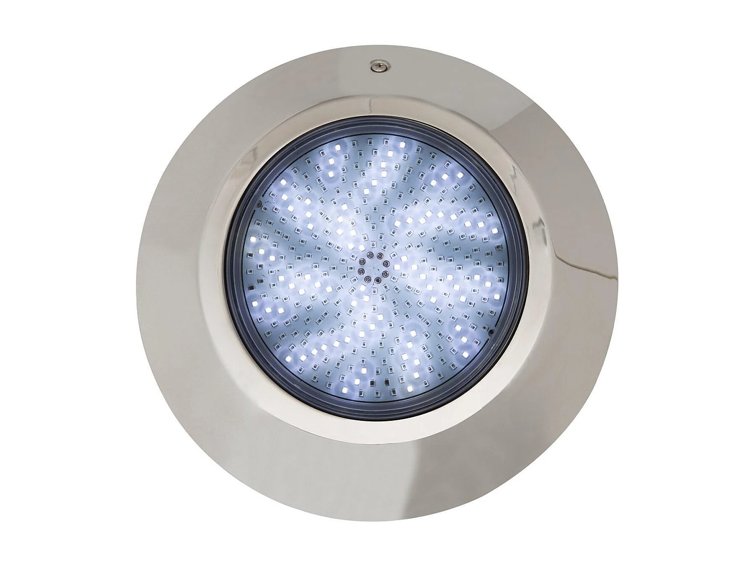 Foco Piscina Superficie LED RGBW Sumergible 12V DC IP68 Acero Inoxidable 24W RGBW