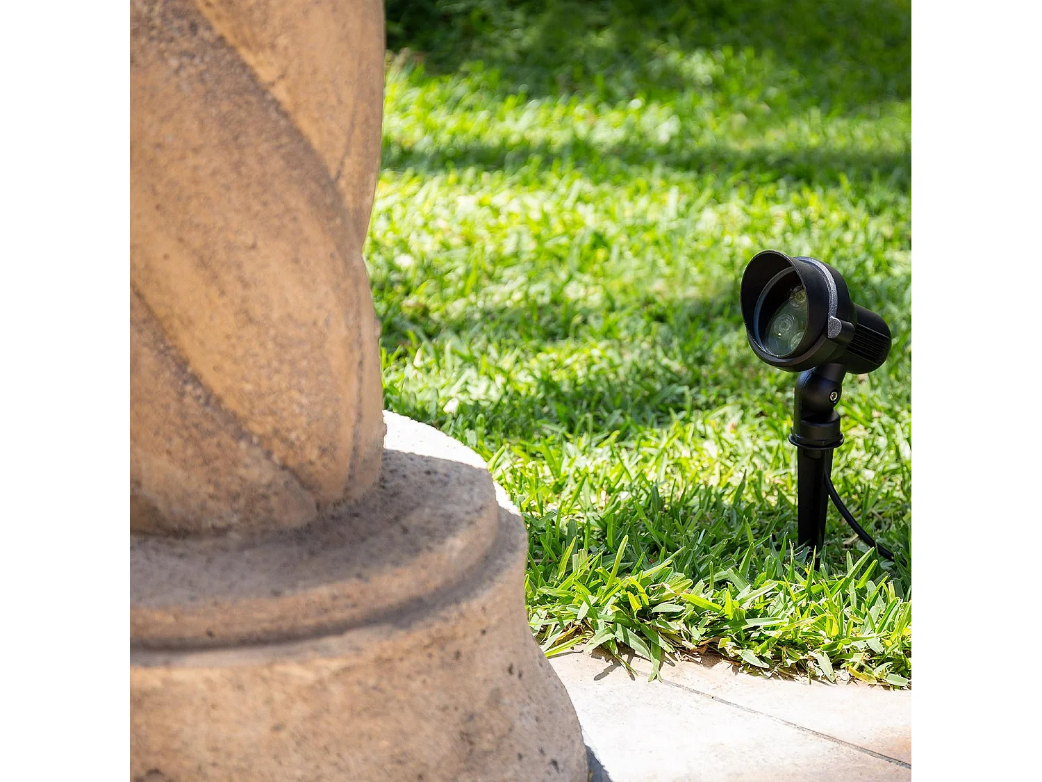 Spot LED Extérieur 5W Giverny sur Piquet Giverny 4000K Blanc neutre