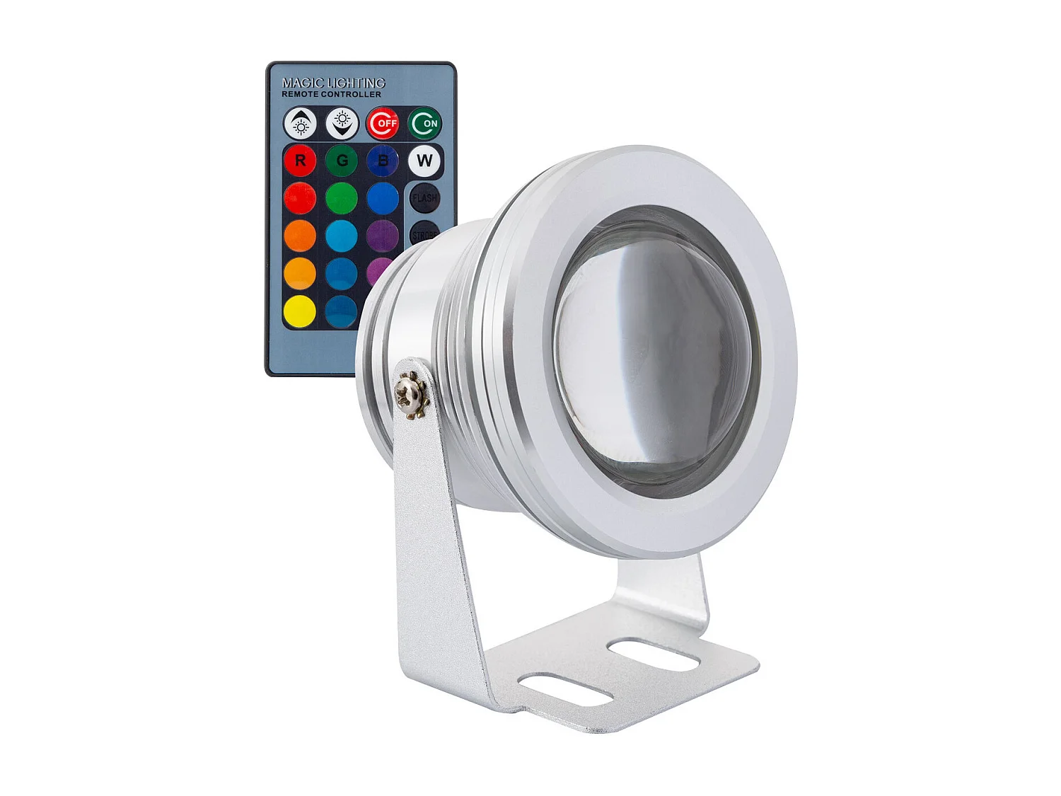 Foco Exterior LED RGB 7W Superficie 12V DC