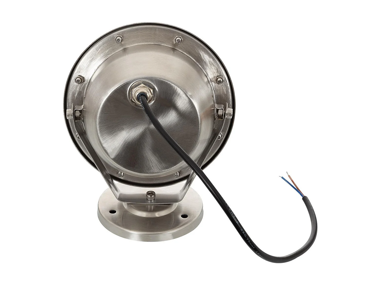 Spot LED RGB Fixation au Sol 24V 15W Submersible IP68 RGB