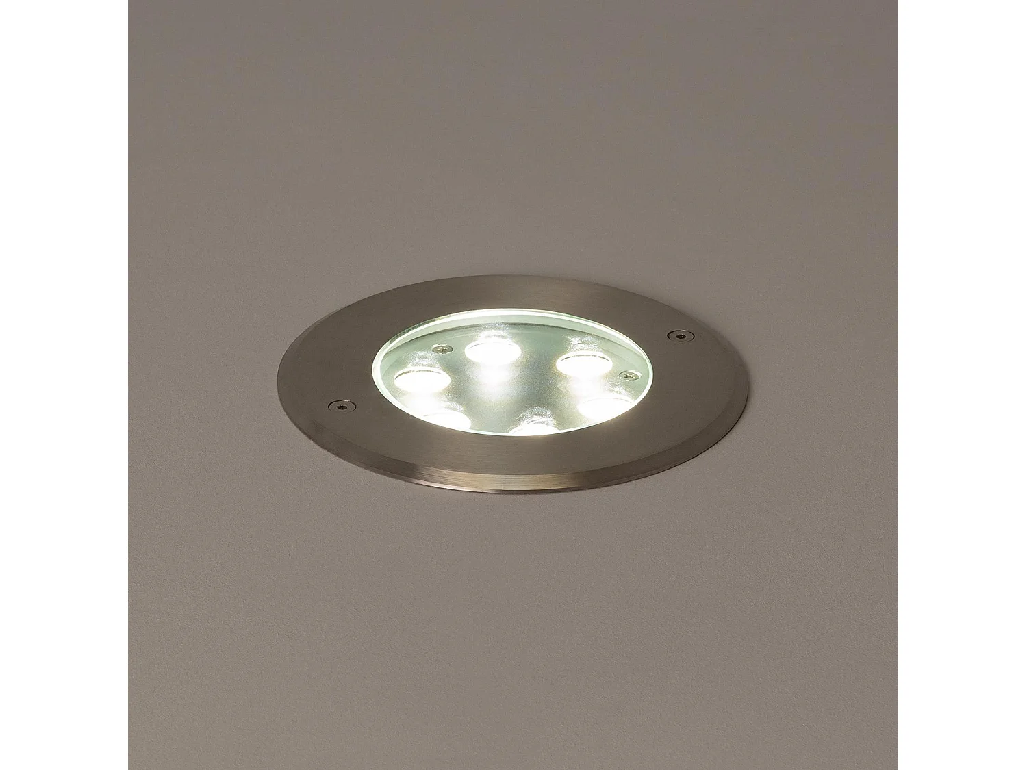 Spot LED Extérieur 7W Encastrable au Sol  3000K Blanc chaud