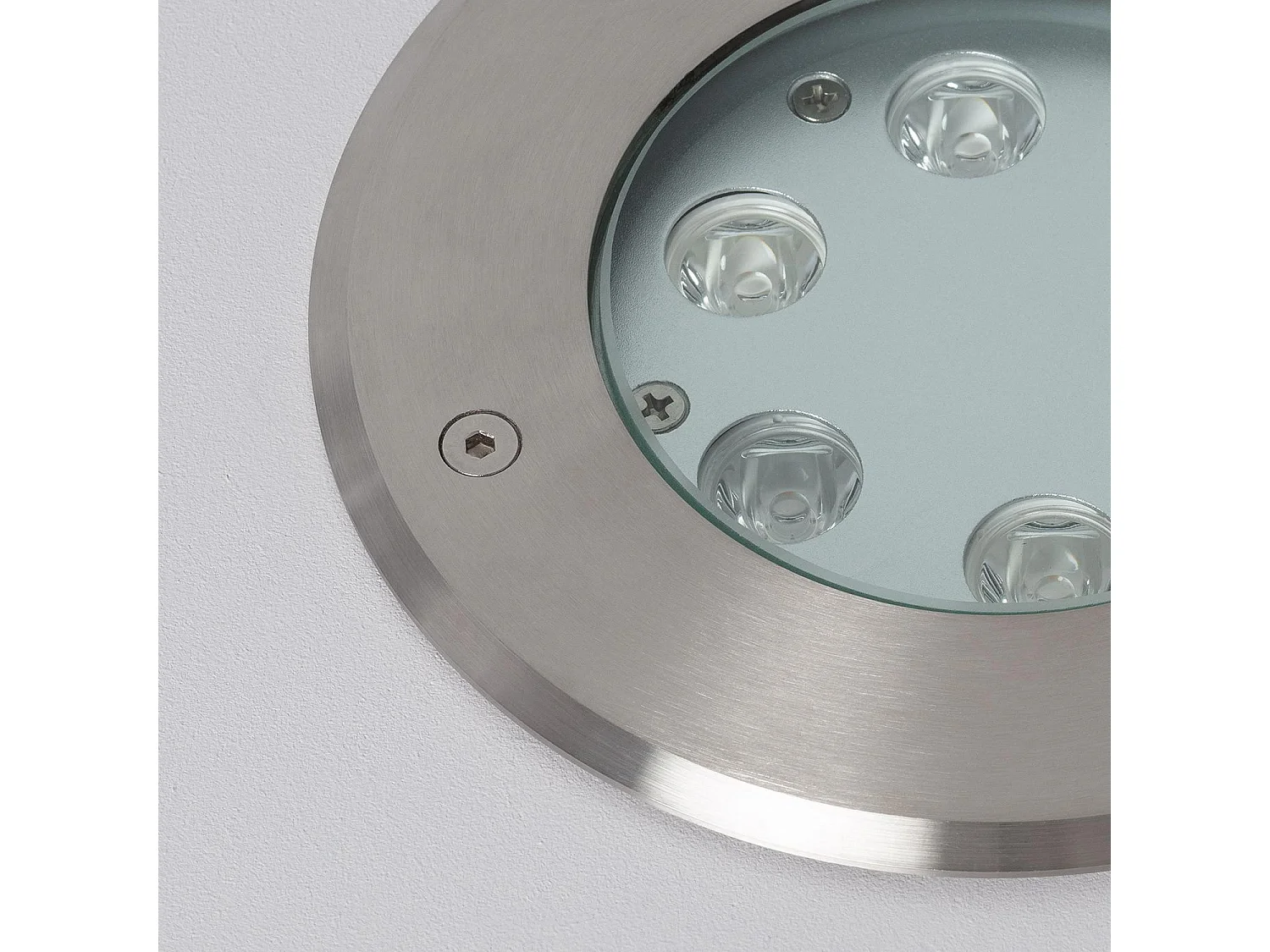 Spot LED Extérieur 7W Encastrable au Sol  3000K Blanc chaud