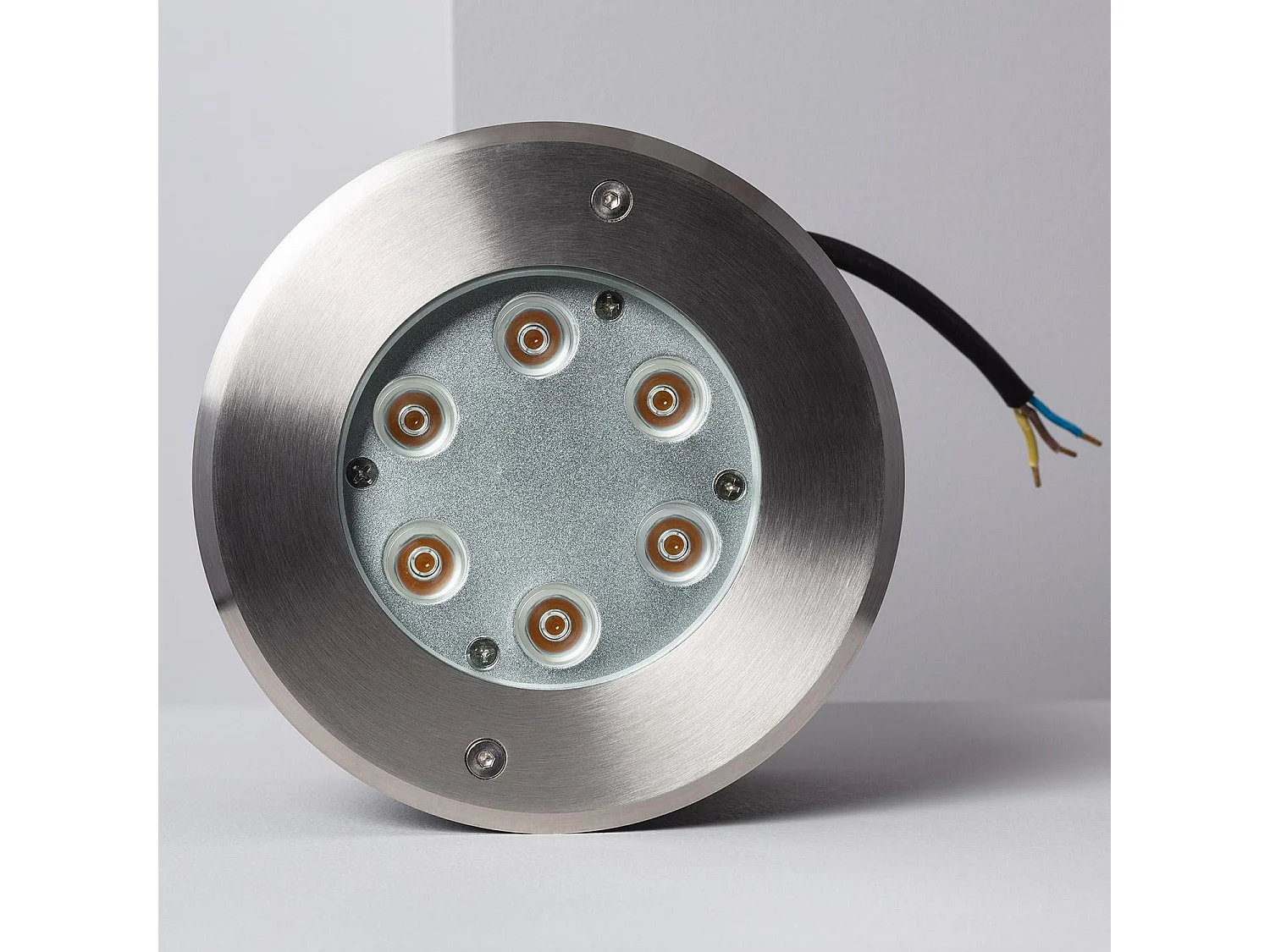 Spot LED Extérieur 7W Encastrable au Sol  3000K Blanc chaud