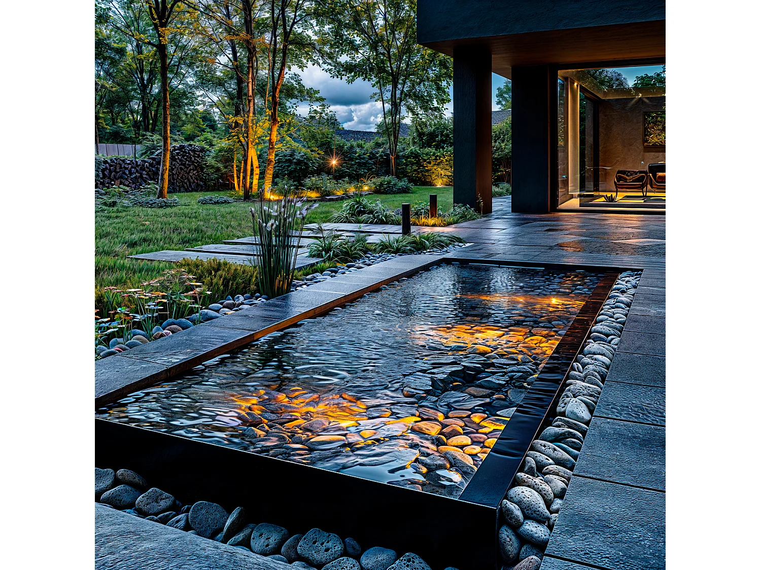 Foco Sumergible LED 3W Superficie 12V DC IP68 3000K Blanco Cálido