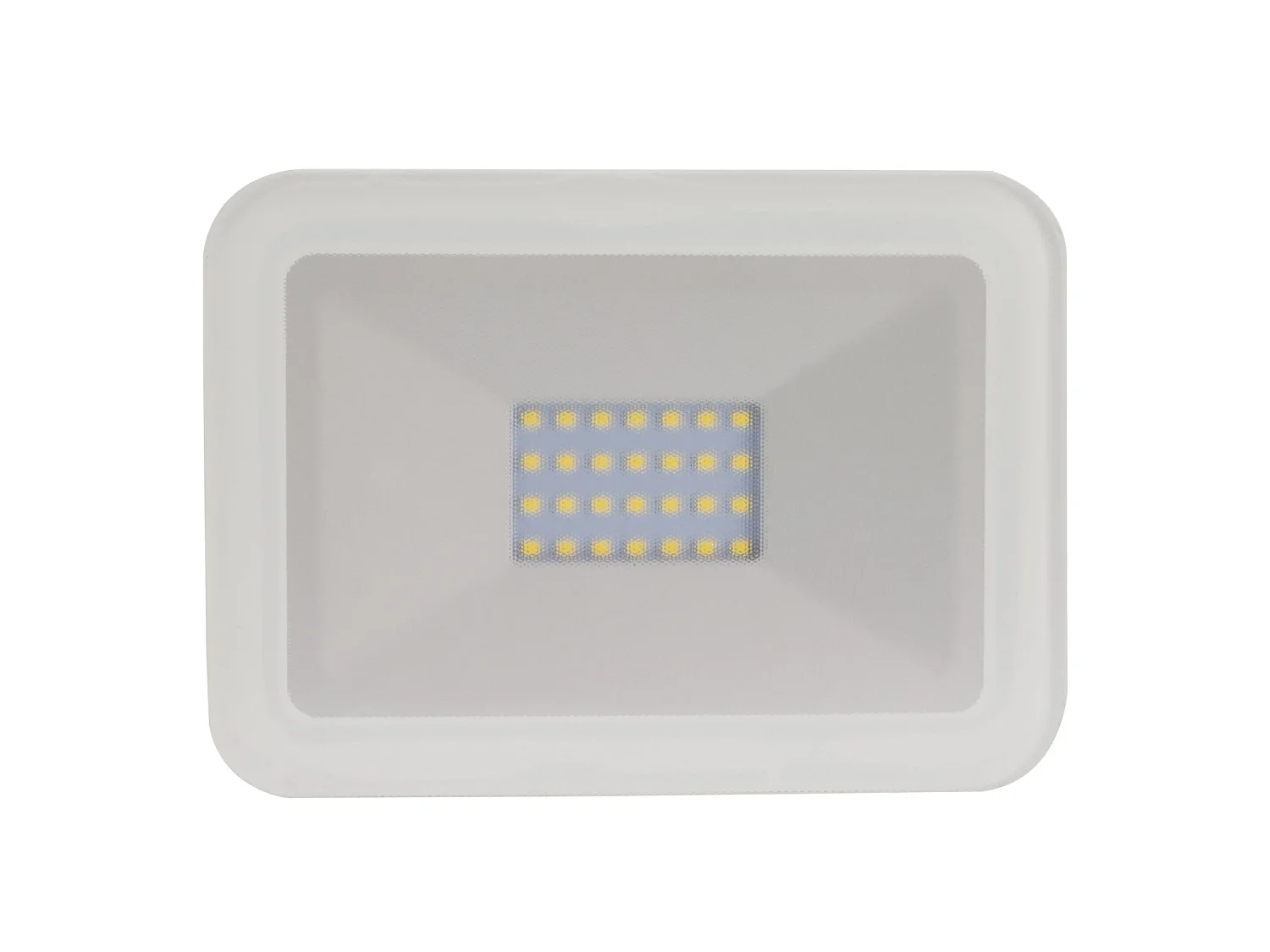 Projecteur LED Slim Crystal 120lm/W IP65 20W Blanc 3000K Blanc chaud