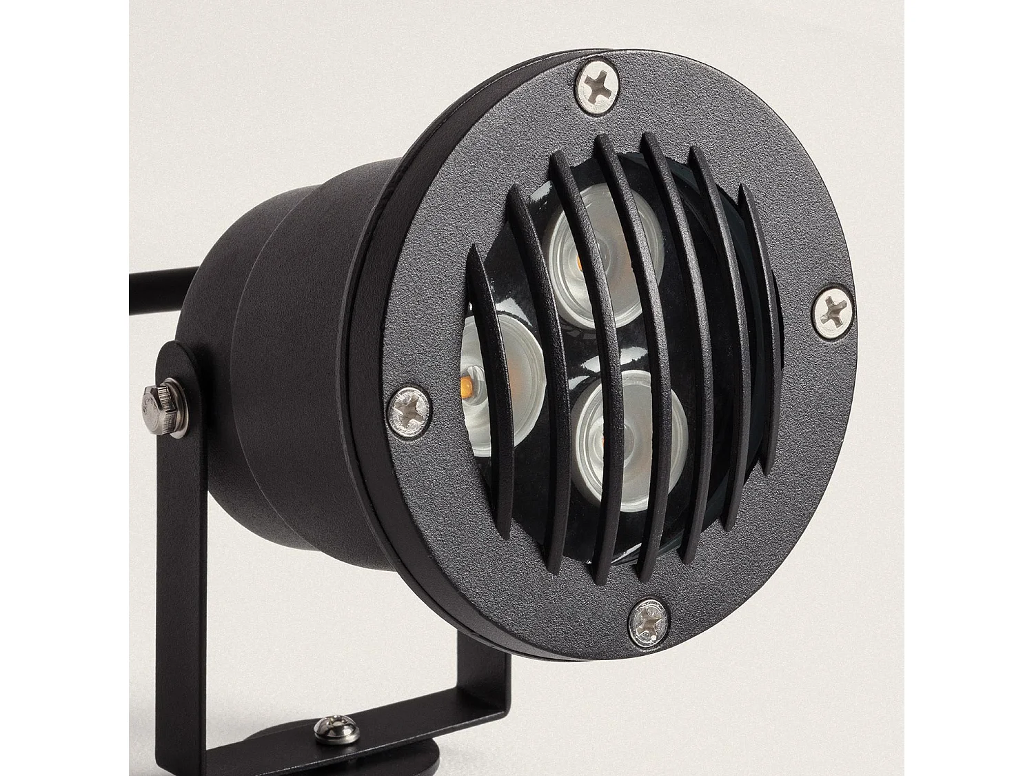 Spot LED Extérieur 3W Gotham sur Piquet  3000K Blanc chaud