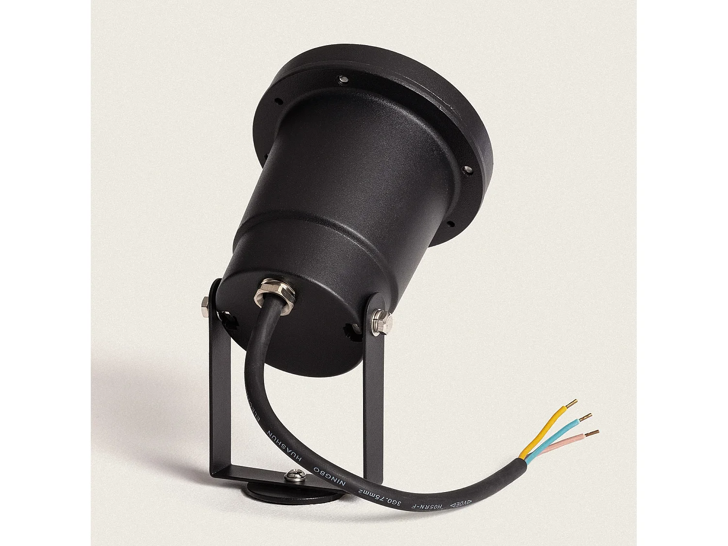 Foco Exterior LED 3W con Pincho Gotham 3000K Blanco Cálido