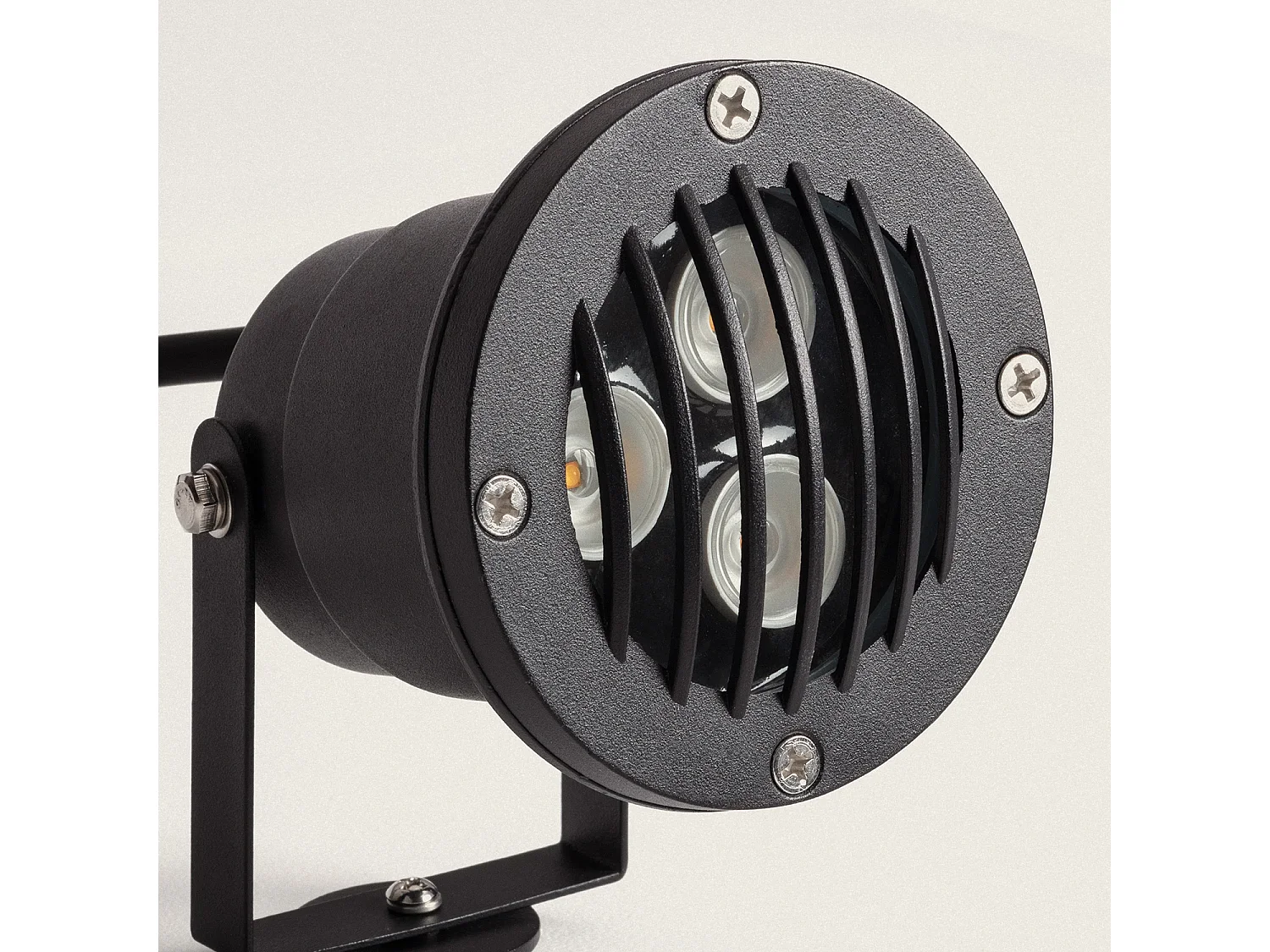 Spot LED Extérieur 3W Gotham sur Piquet  3000K Blanc chaud